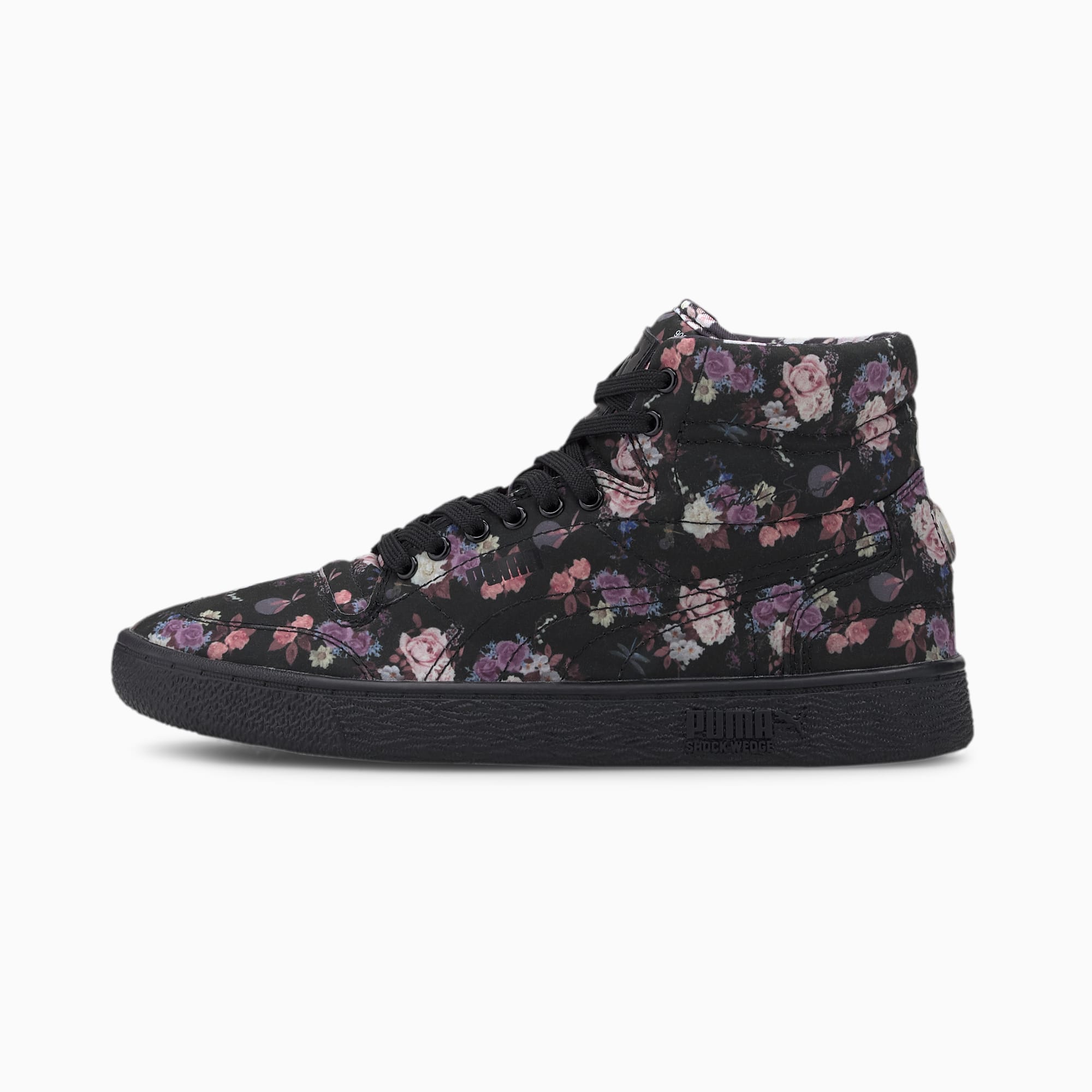 puma floral trainers