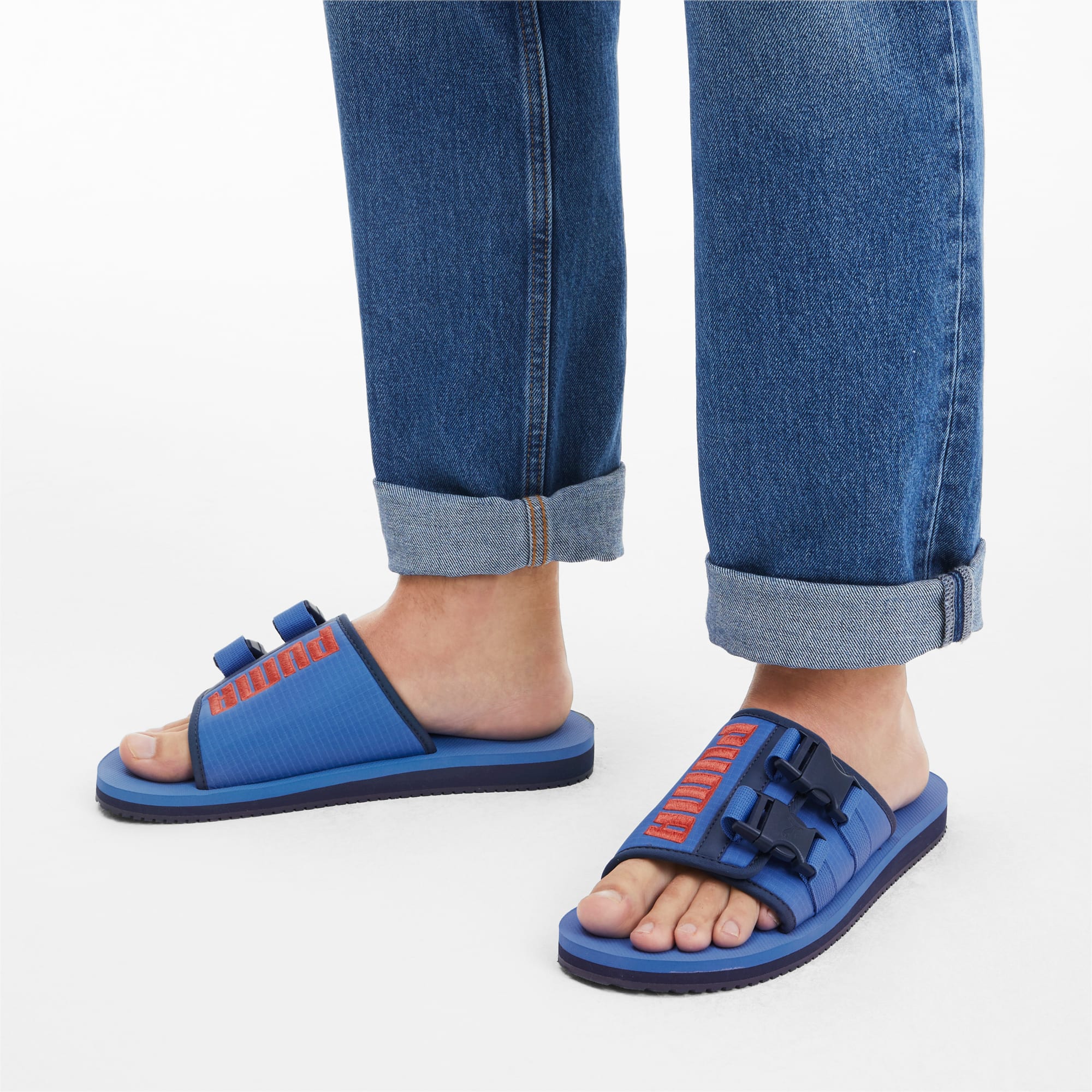 Puma lux flip flops shop