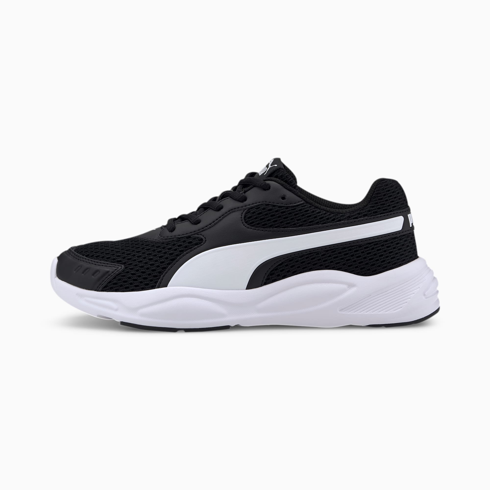 '90s Runner Trainers, Puma Black-Puma White, large-SEA