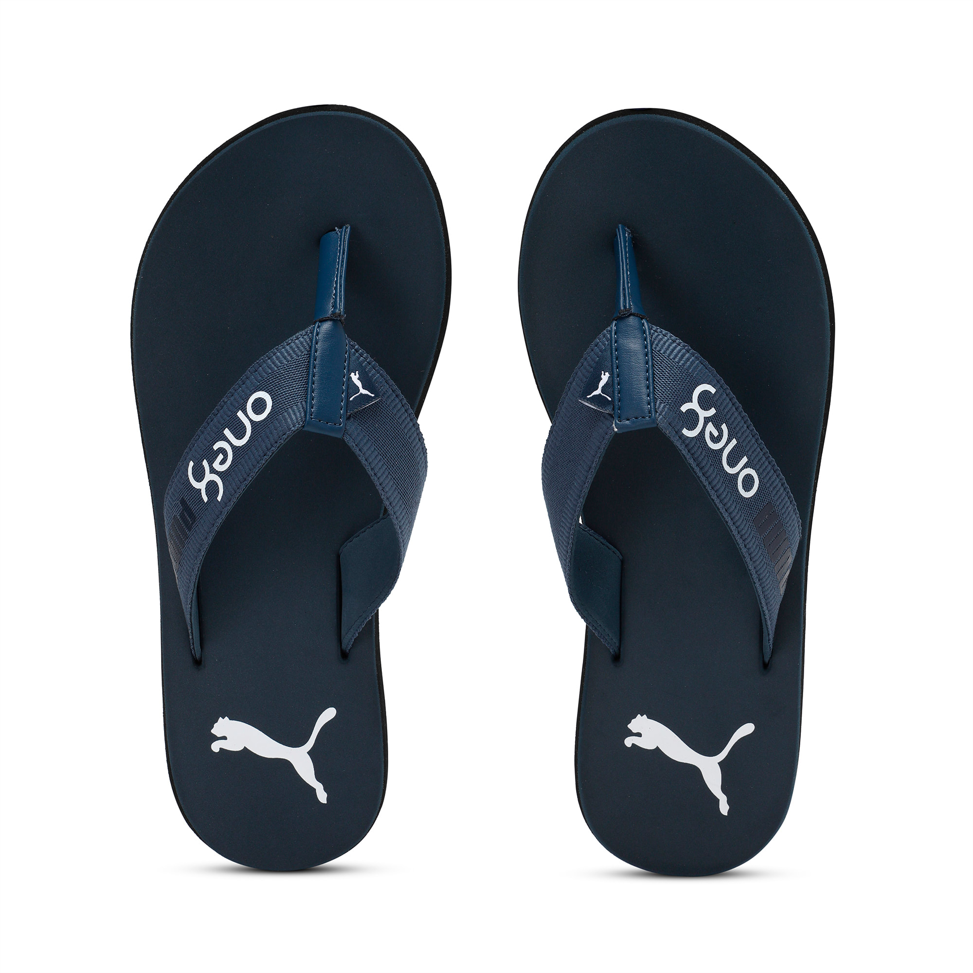 puma one8 flip flops black