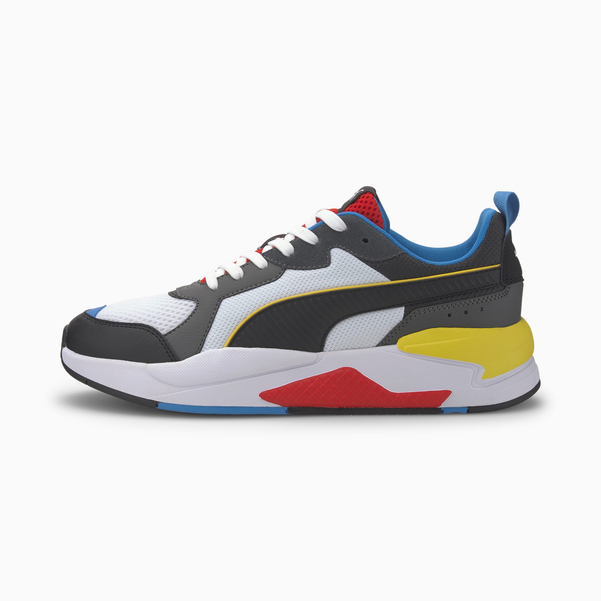 puma shoes blue and red