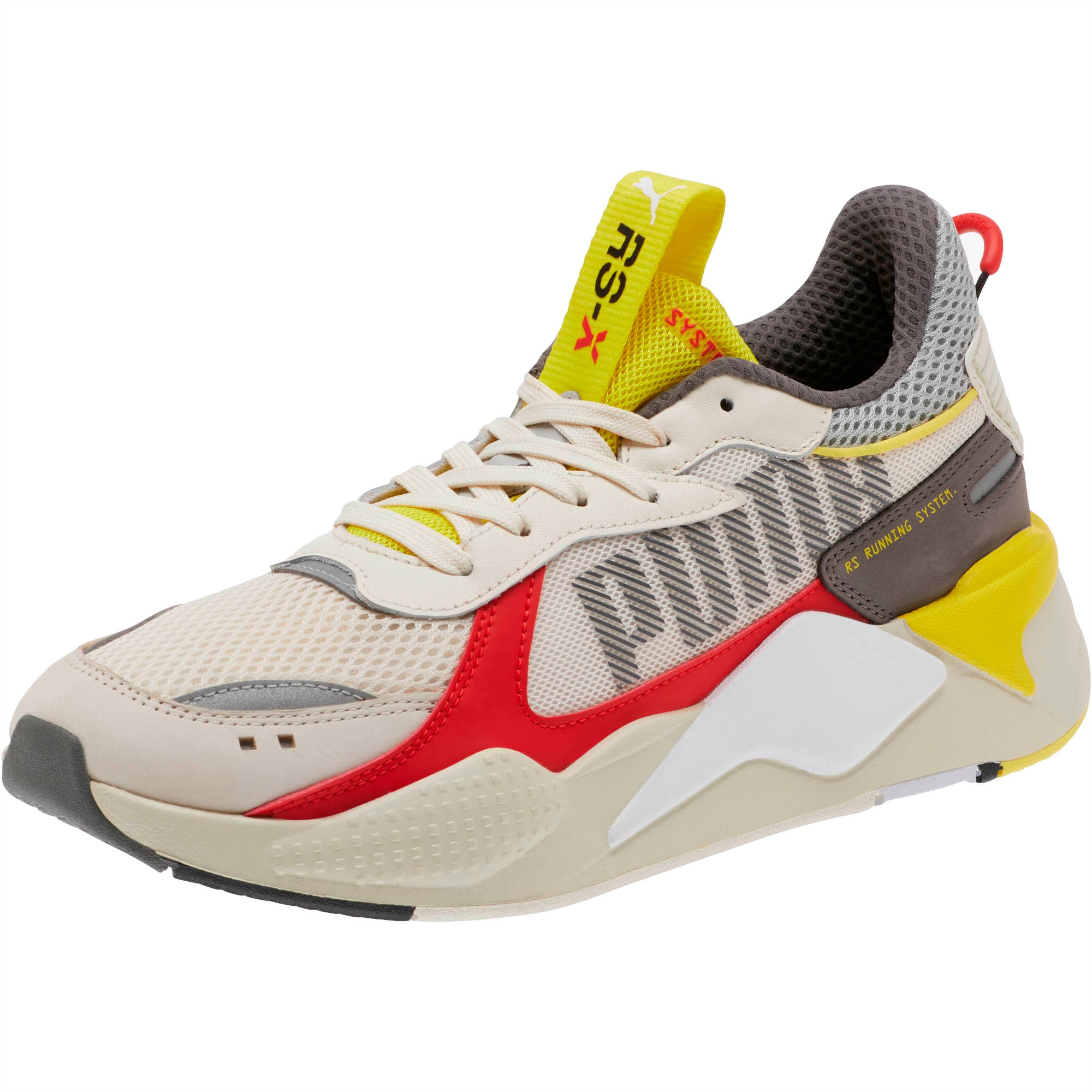 puma rsx red black
