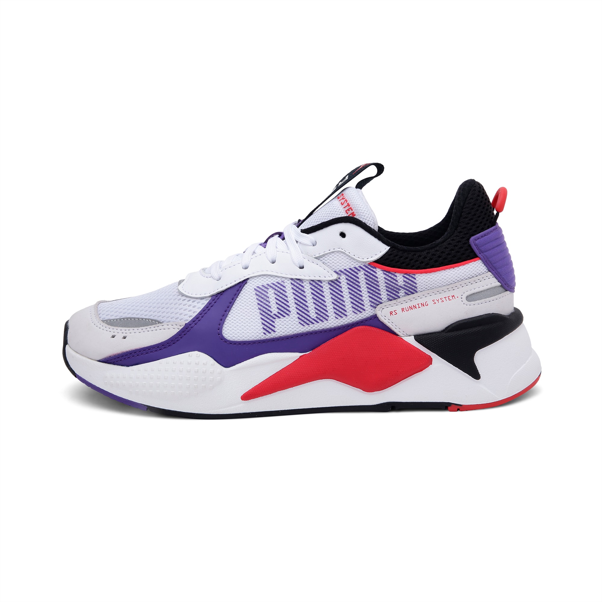 puma rsx white purple