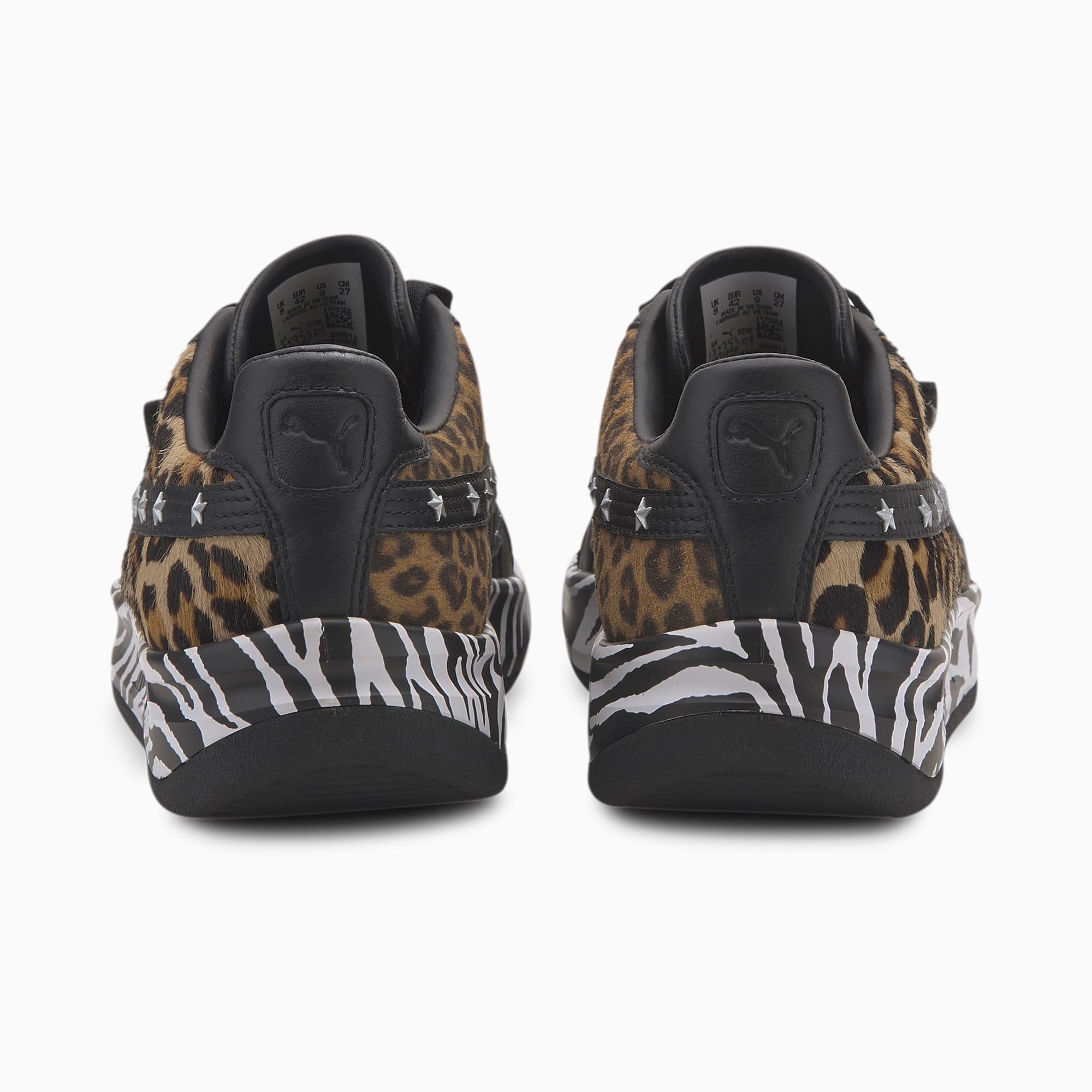 zebra puma sneakers
