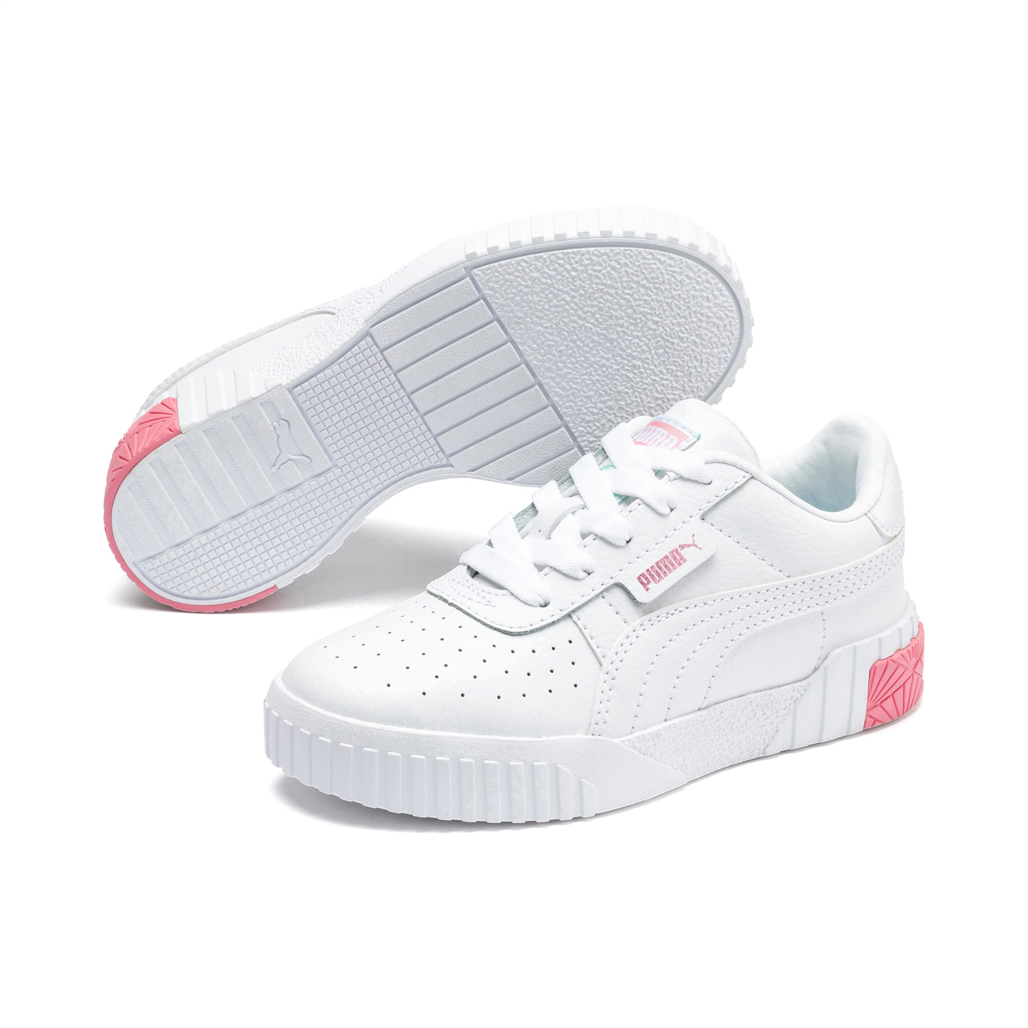 Cali Kids' Trainers | Puma White-Peony 