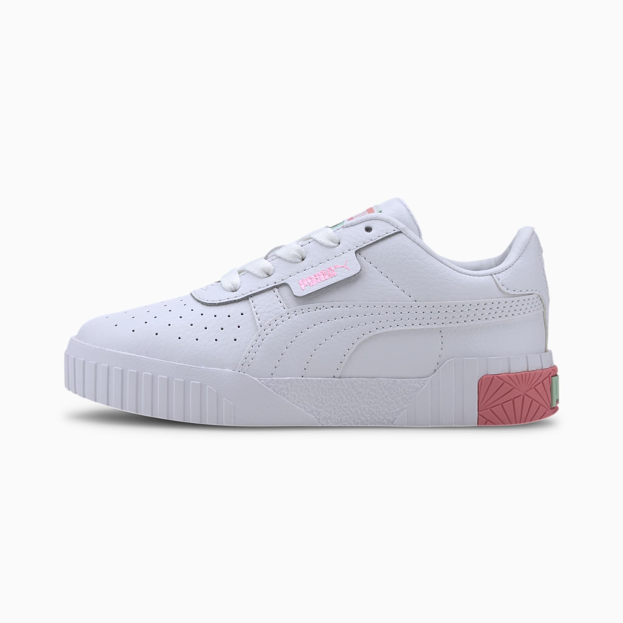 white puma trainers kids