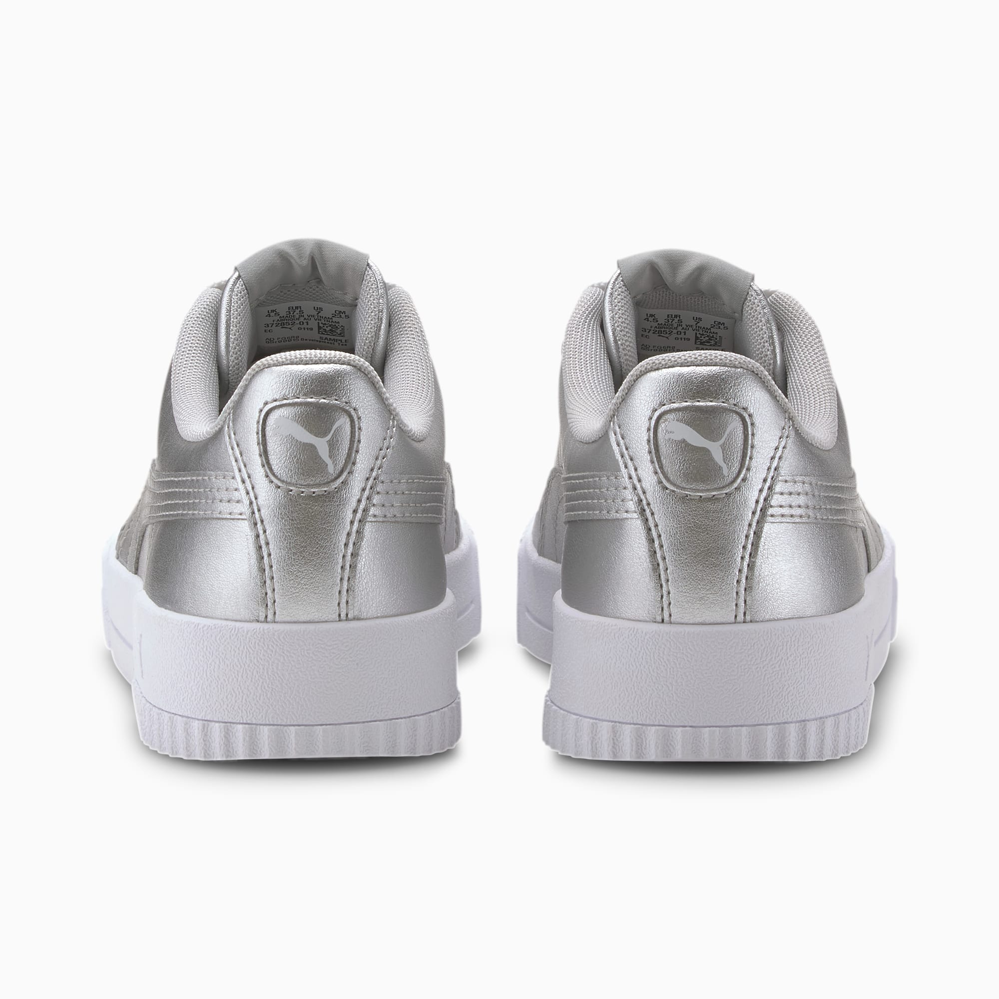 puma carina metallic sneakers