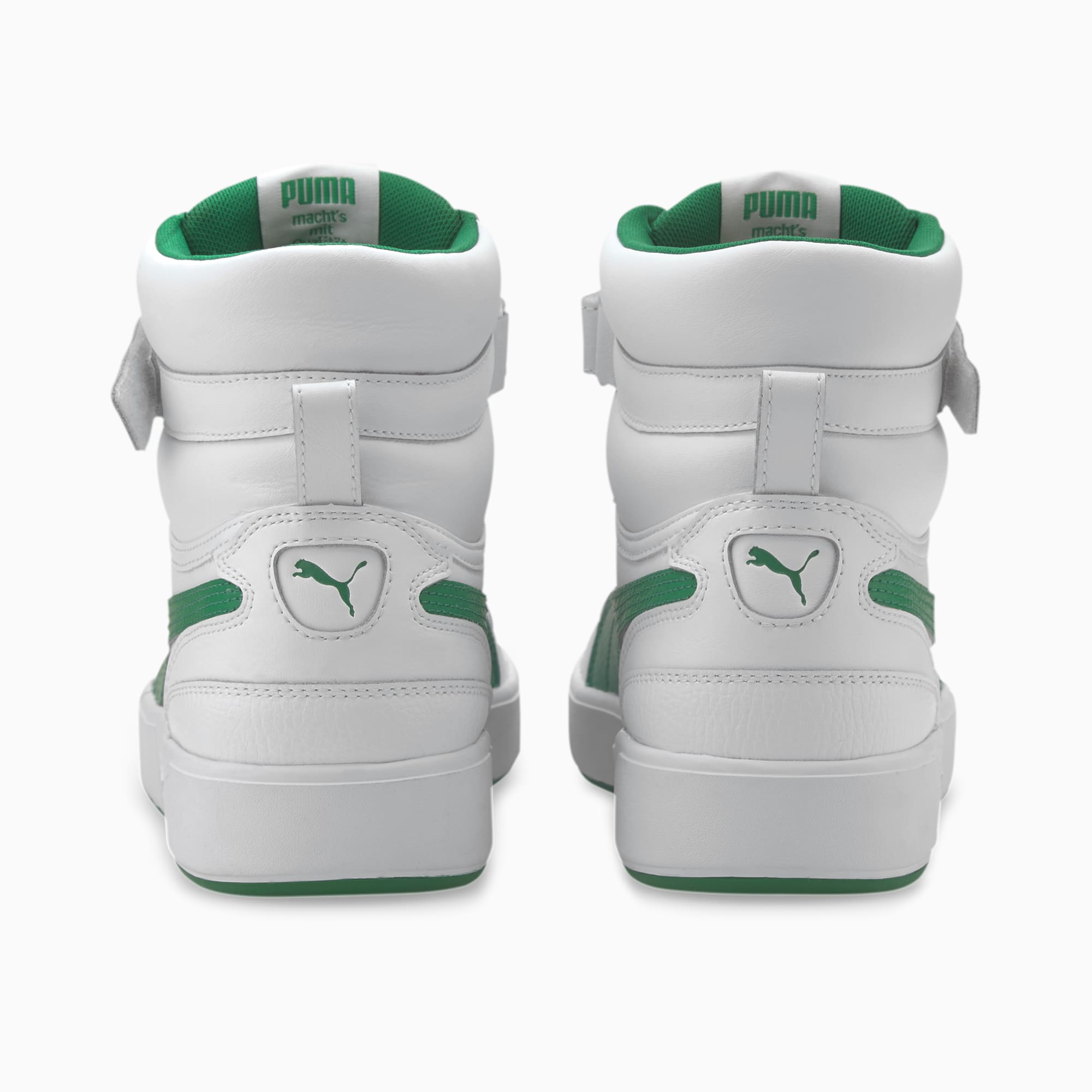 Puma high tops mens green on sale