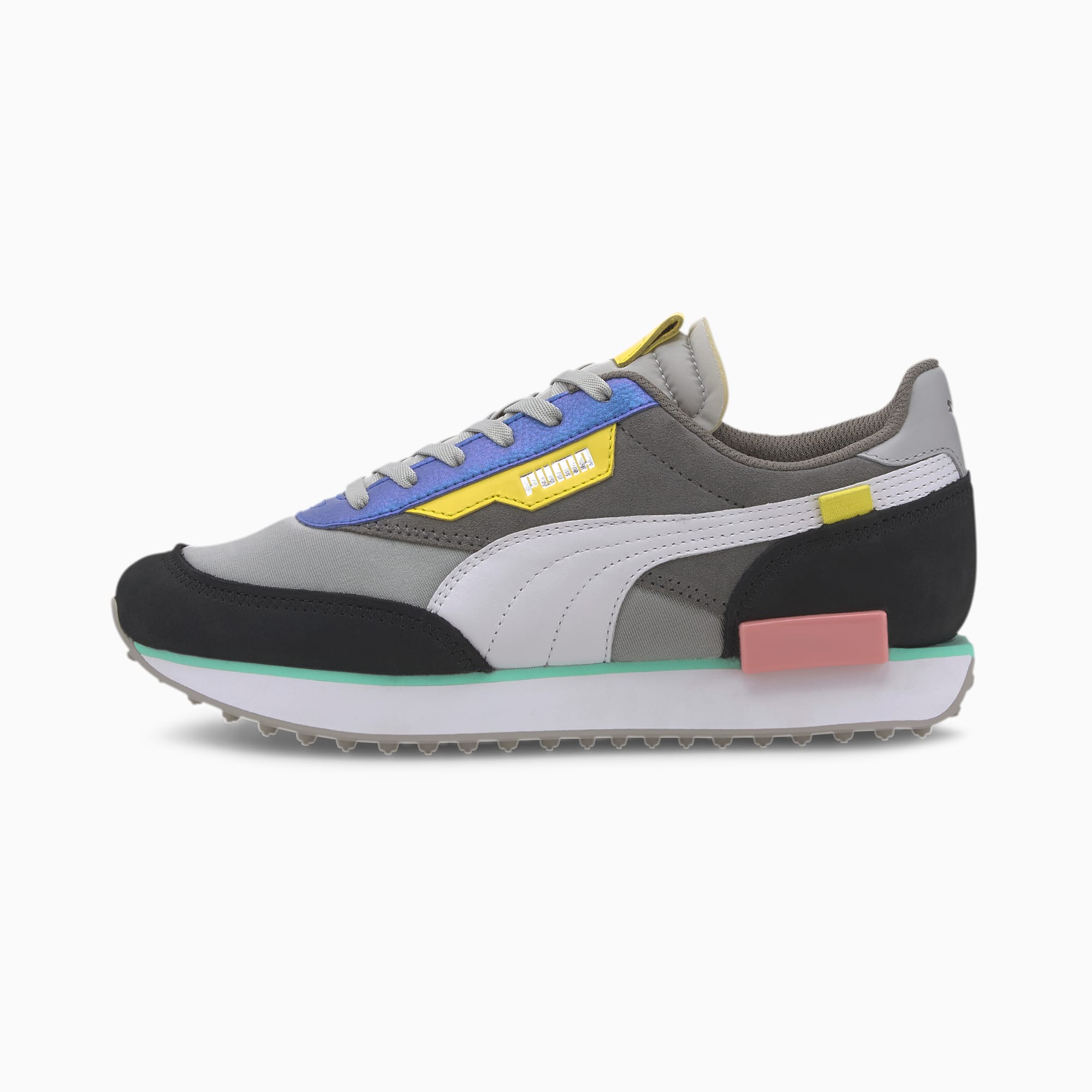 puma grey trainers womens