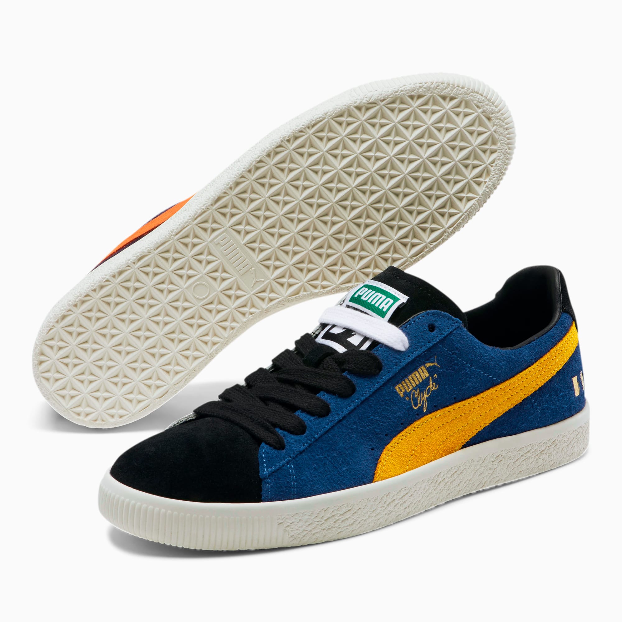 Puma clyde navy blue clearance