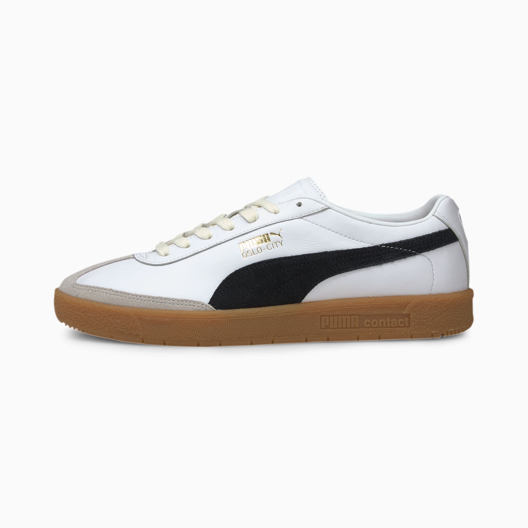 puma white gum sole