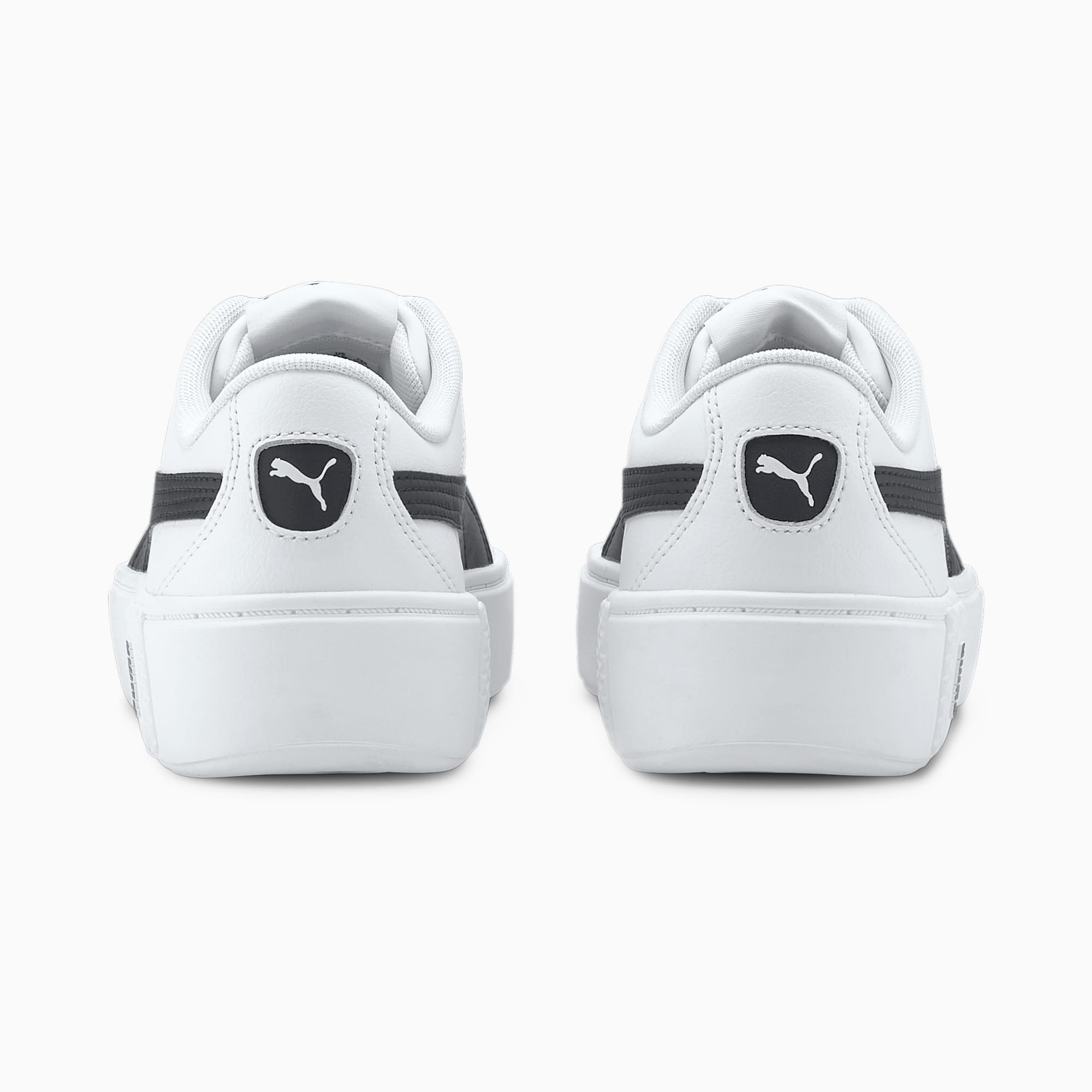 Puma platform black and white store