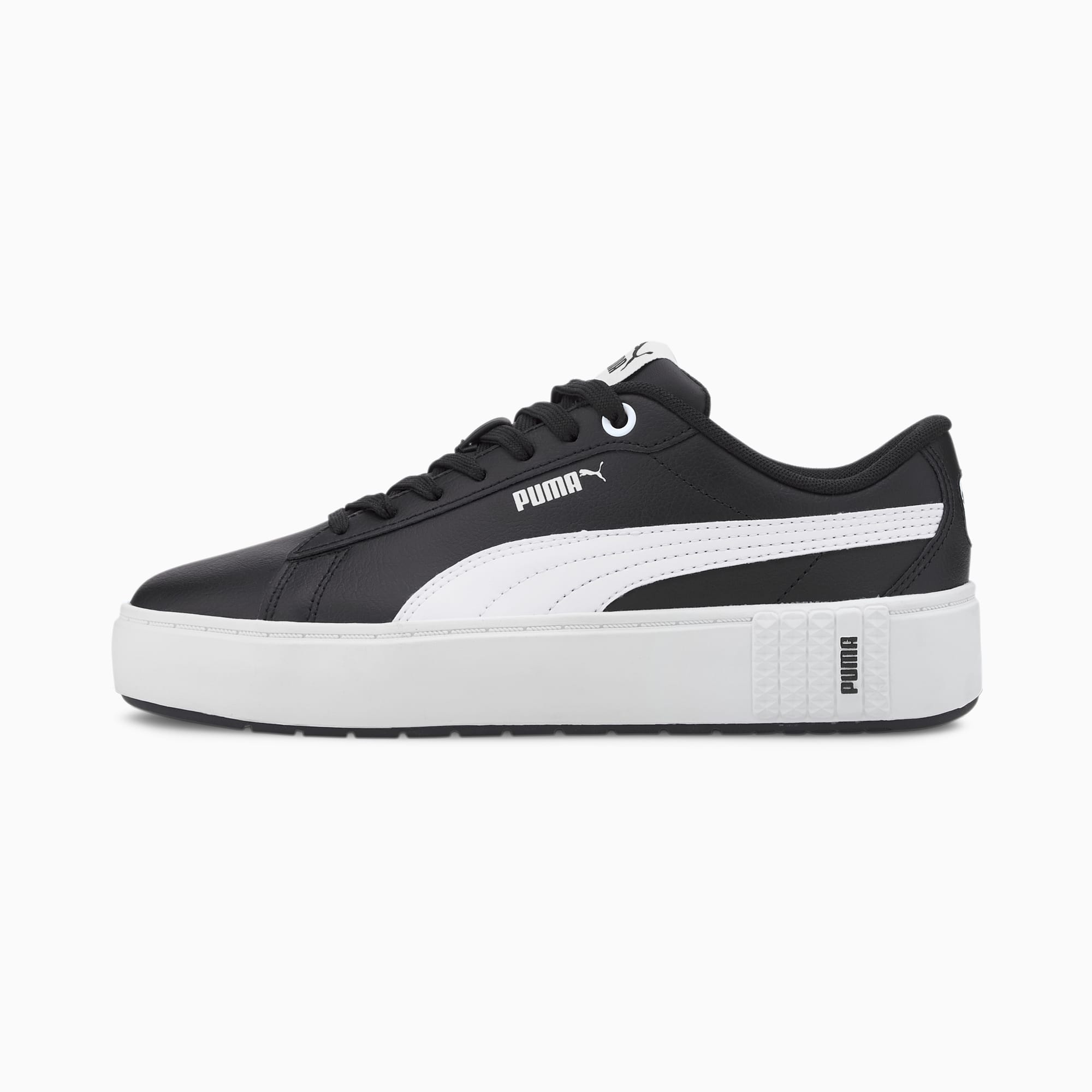 puma smash platform white