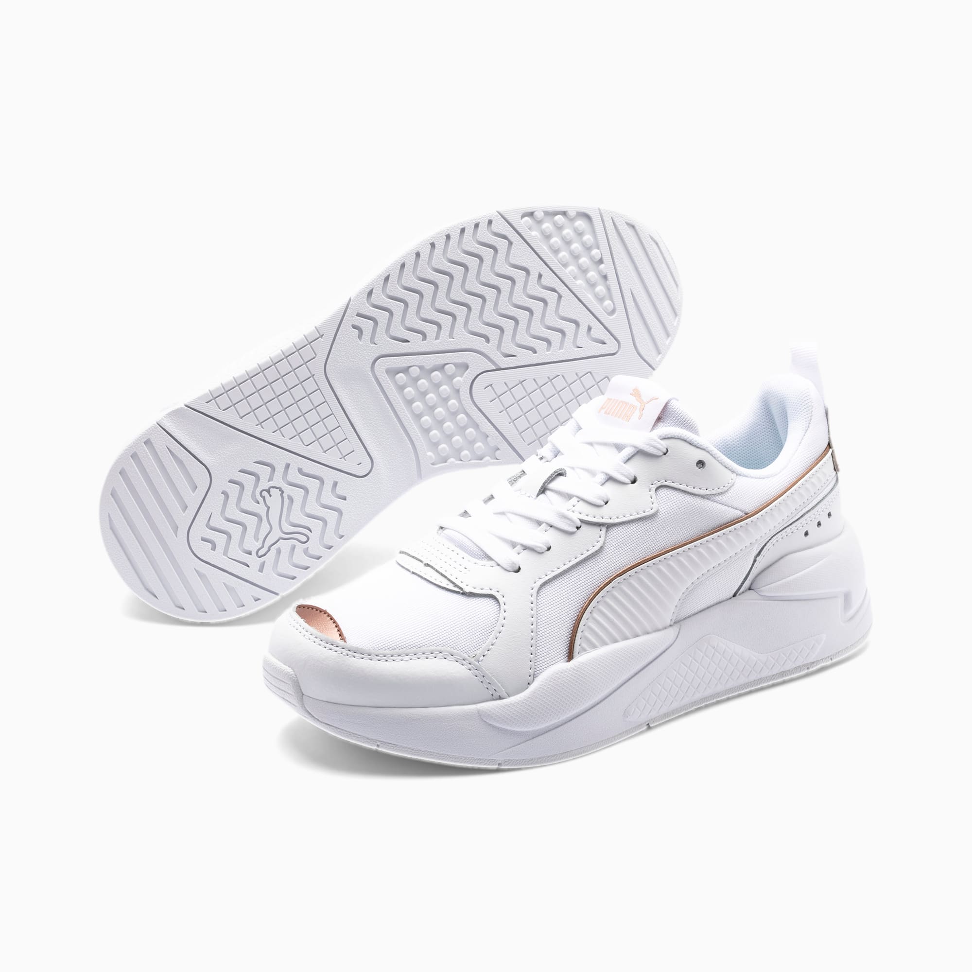 puma x ray metallic rose