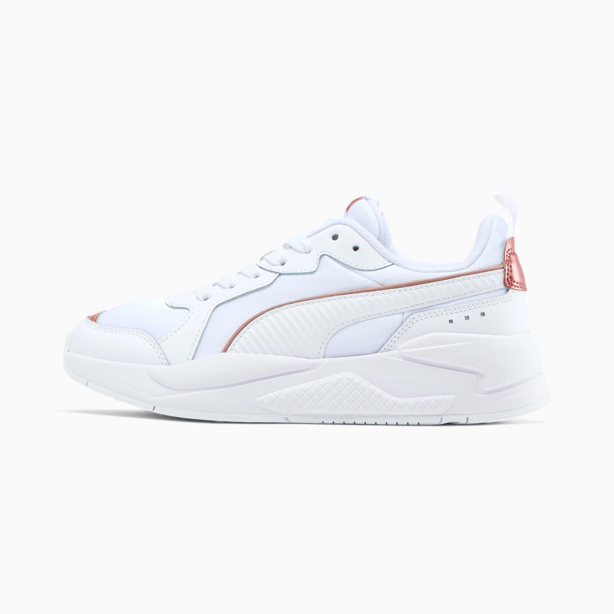 tenis puma white gold