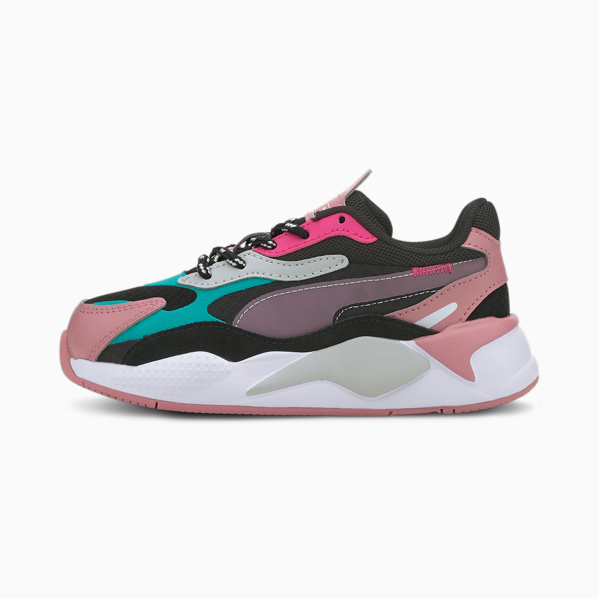 puma rsx pink and black