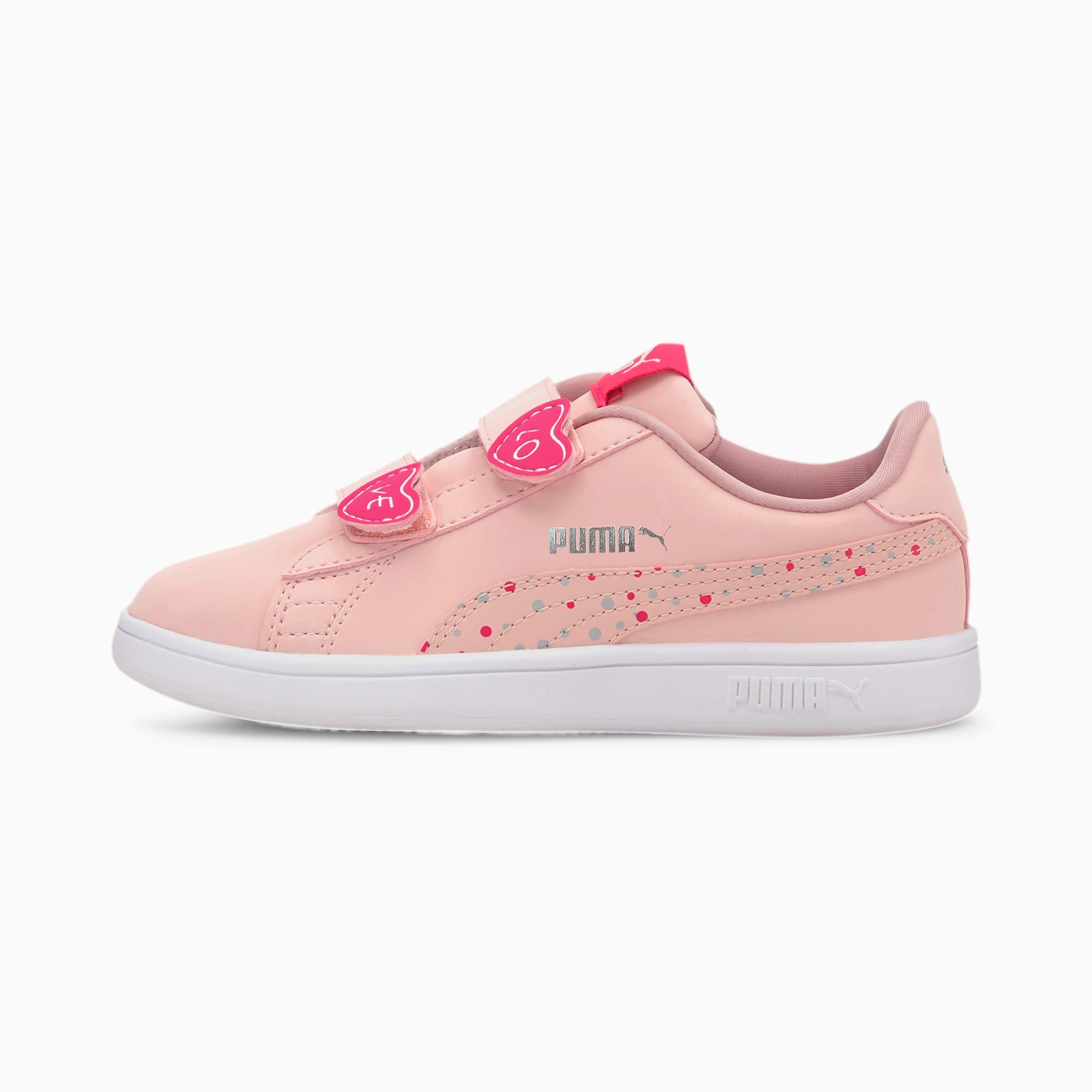 Smash v2 Candy Kids' Trainers, Peachskin-Peachskin, large-SEA