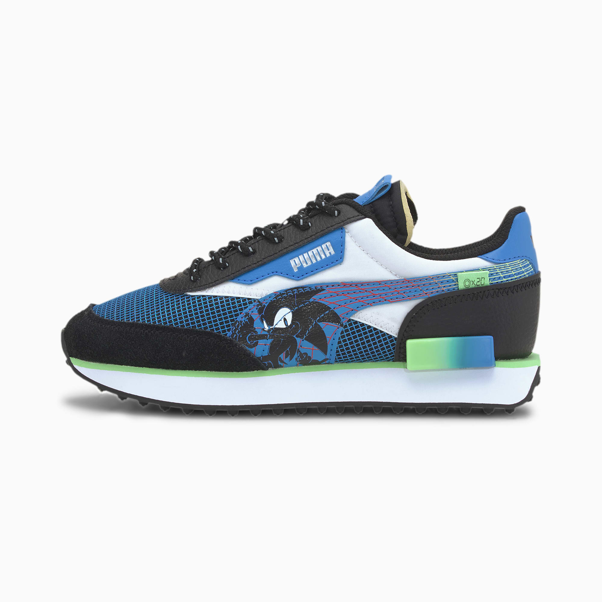 PUMA公式】キッズ PUMA x SEGA キッズ フューチャーライダー JR スニーカー 22-25cm セガ ソニック 男の子 女の子 |  Palace Blue-Puma Black | プーマ 一覧 | プーマ