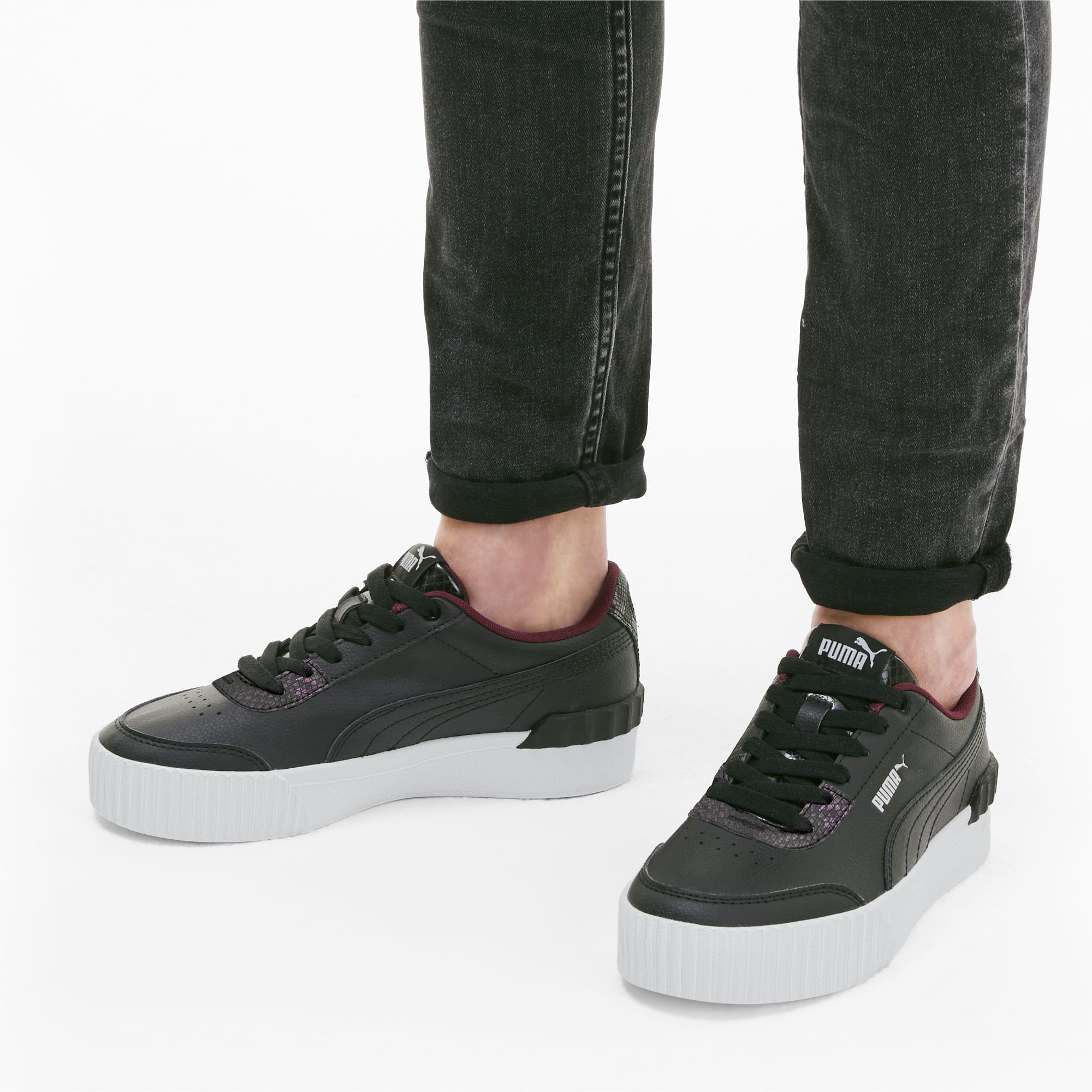 puma carina sneaker snake