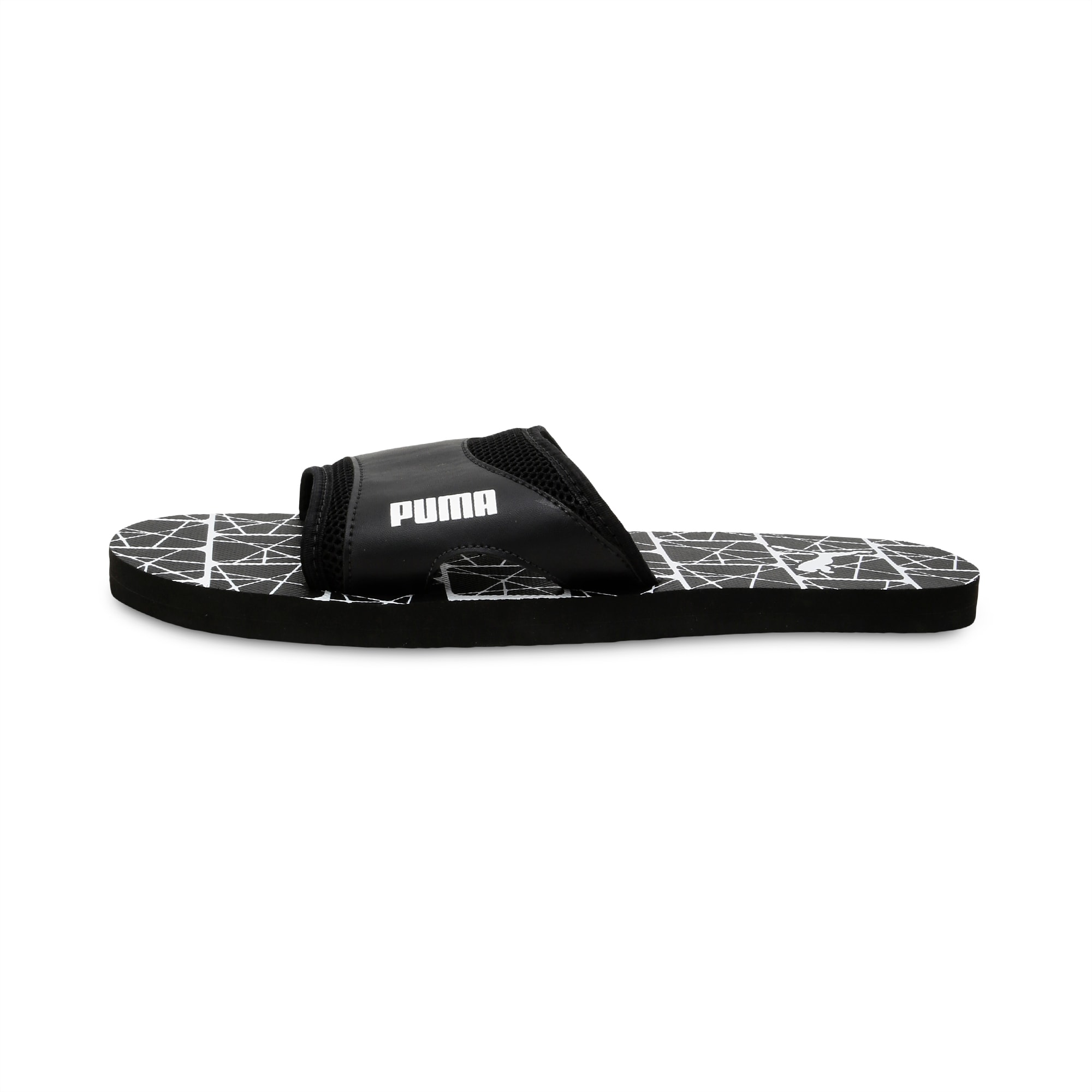 puma men grey sandals