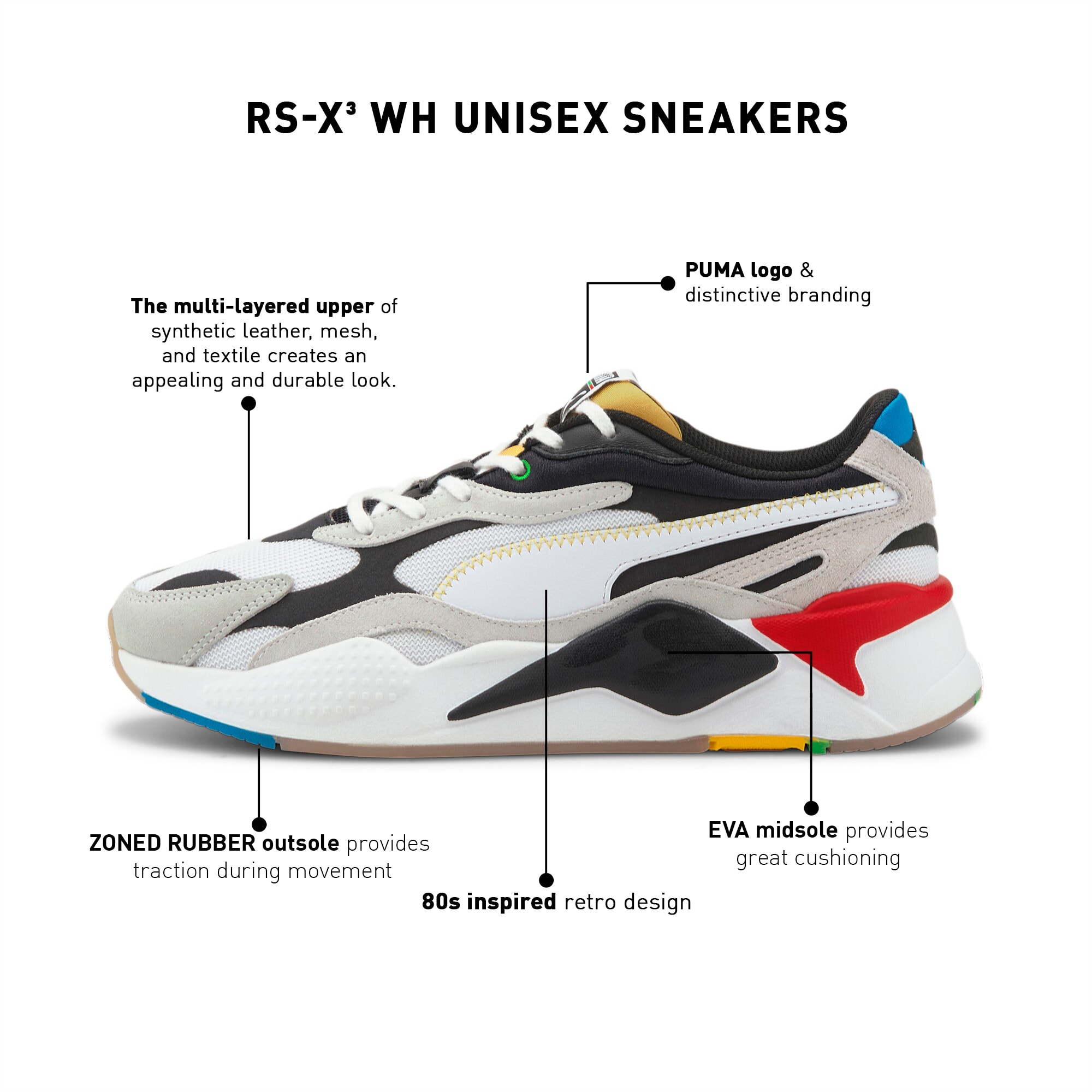 RS X WH Men s Sneakers