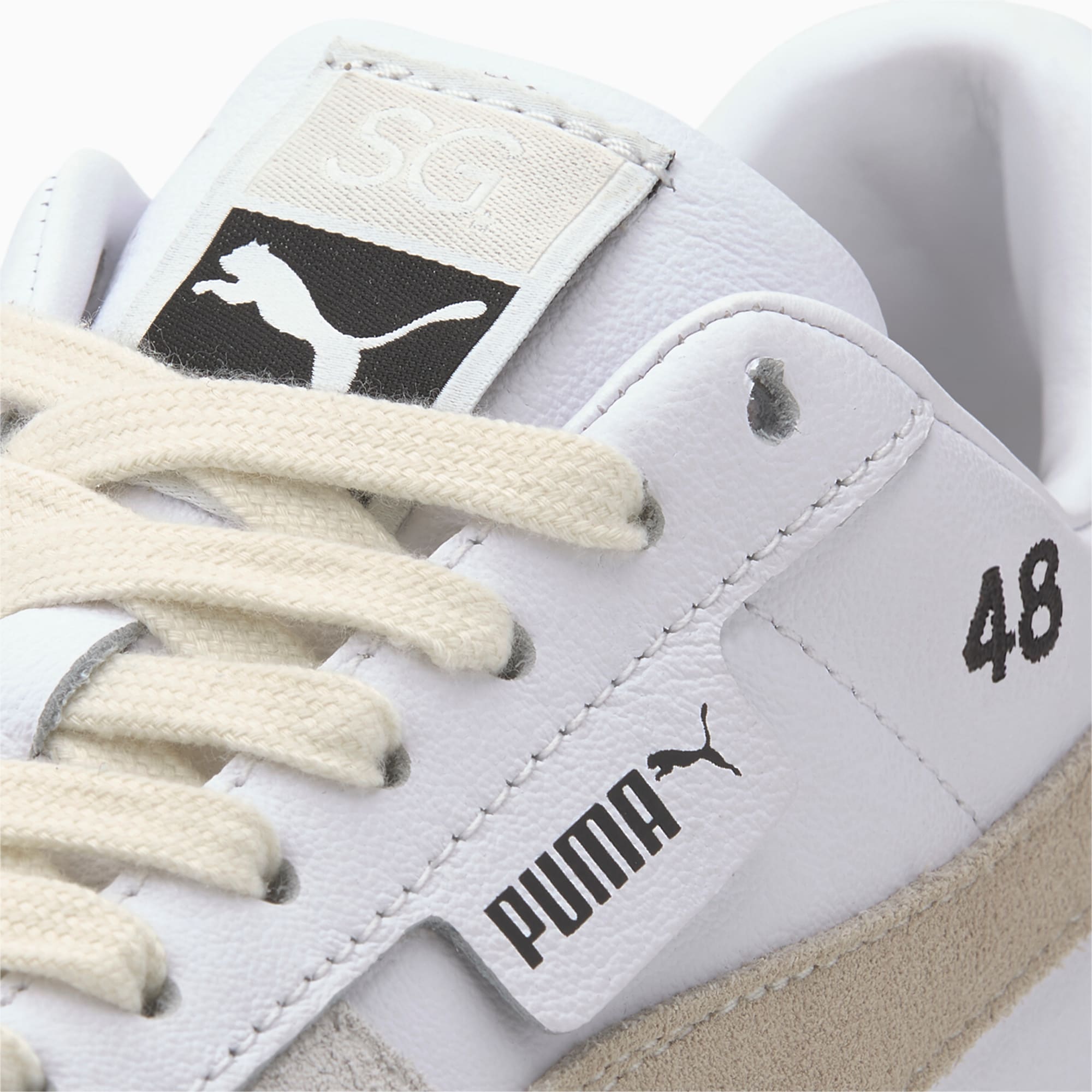 sg x puma cali leather suede women's sneakers