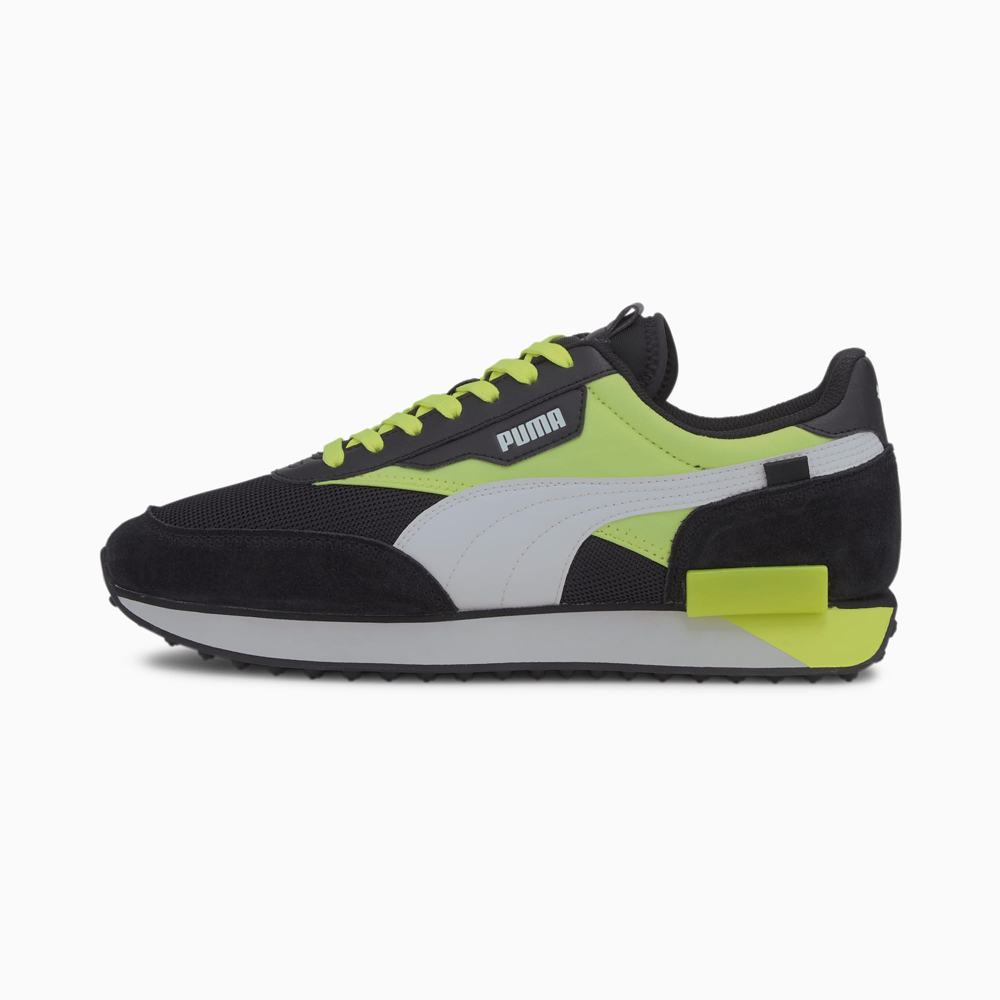 neon puma sneakers