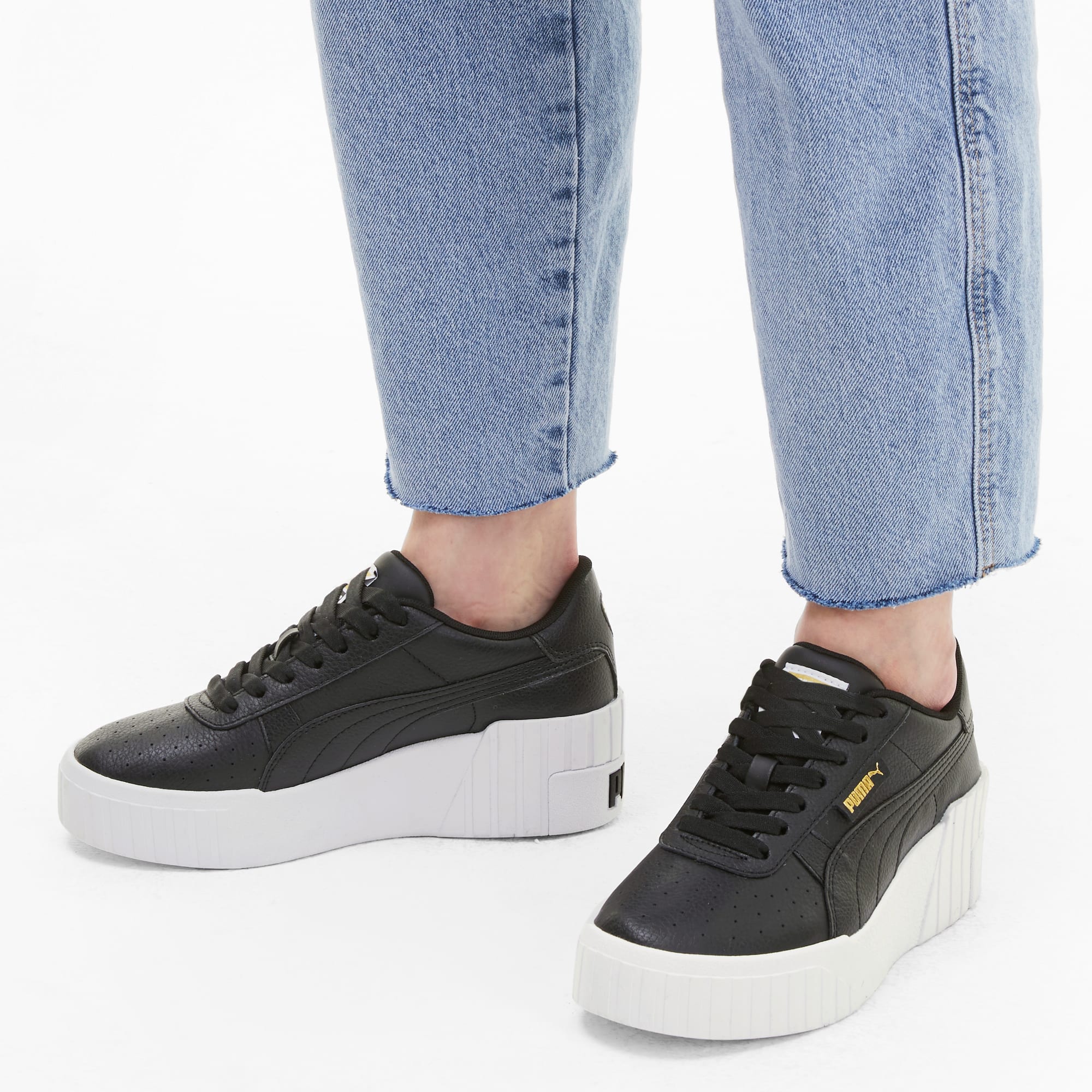 Puma women's cali wedge sneaker Clearance