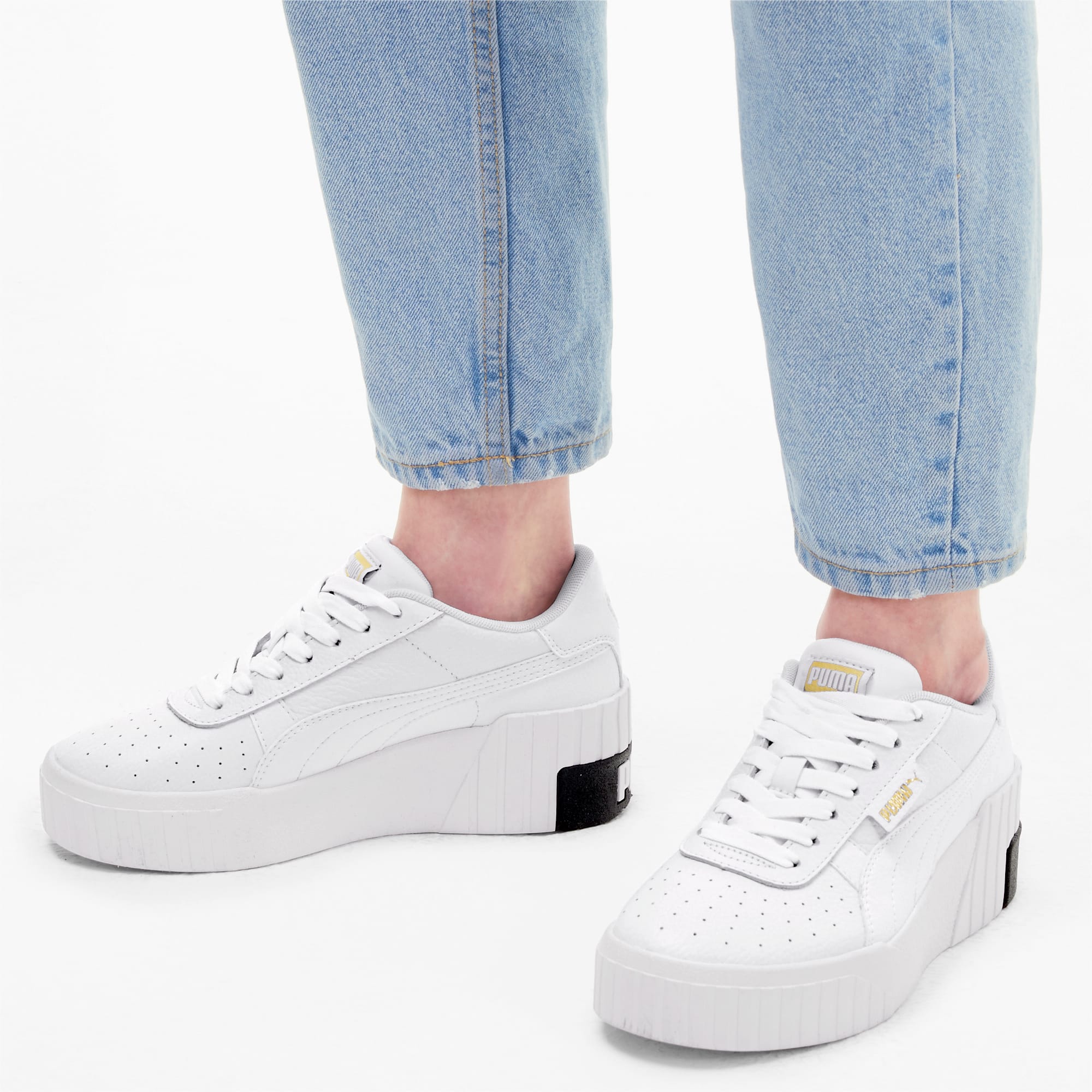 Trainers | Puma White-Puma Black