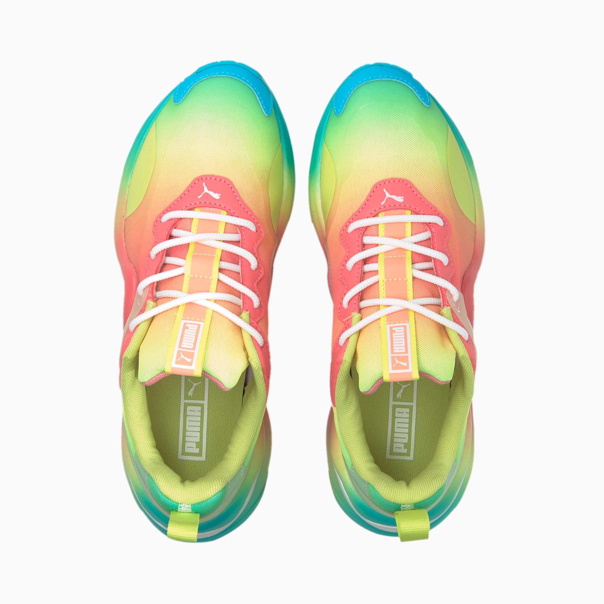 rise tie dye women's sneakers puma