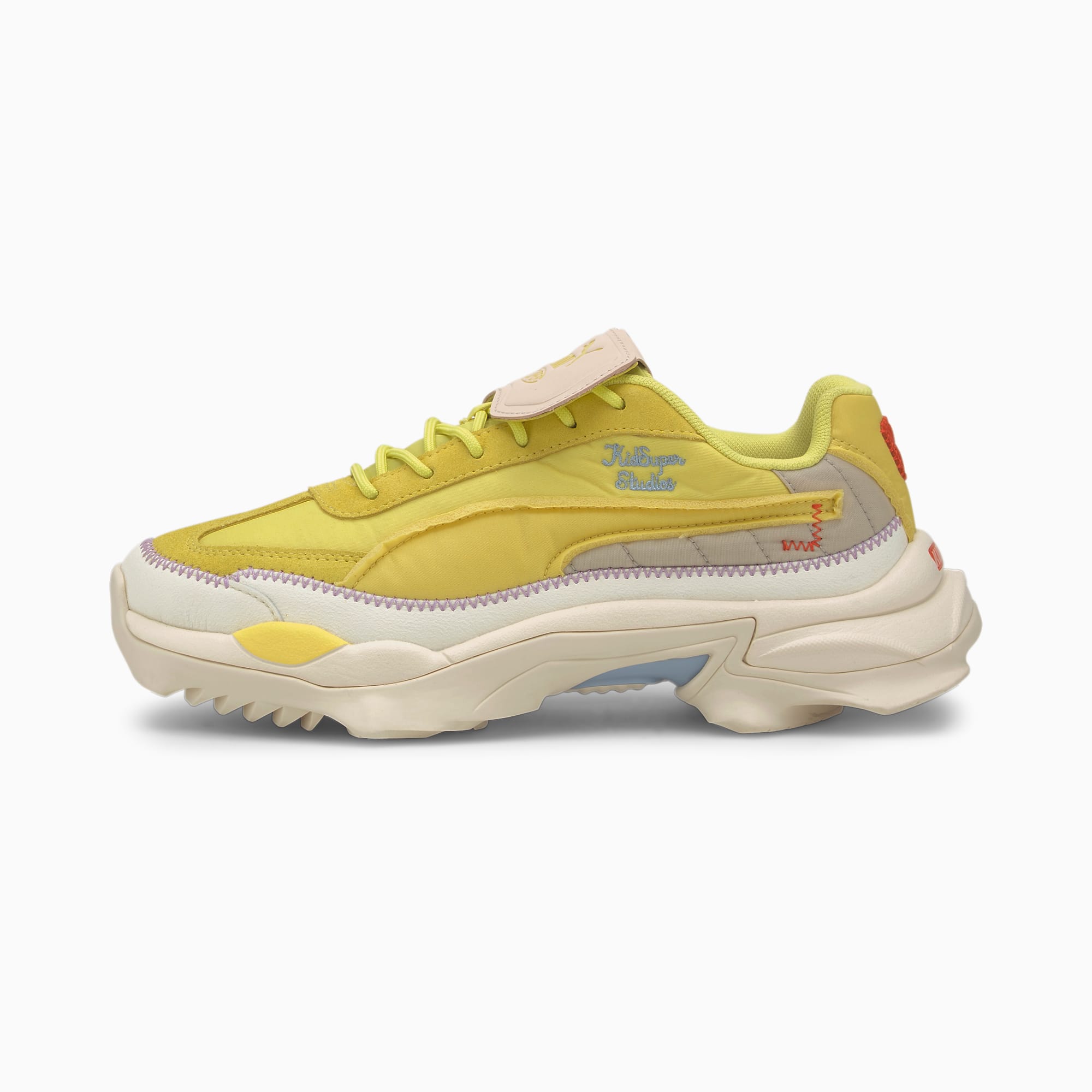 puma yellow trainers