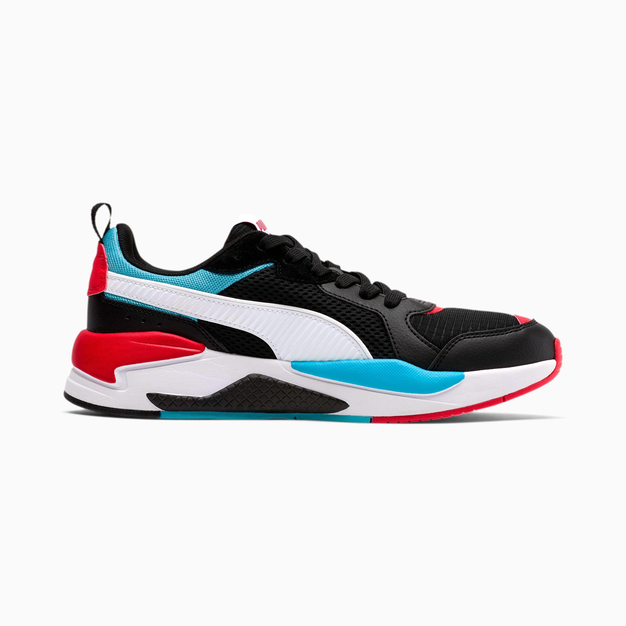 puma red yellow blue shoes