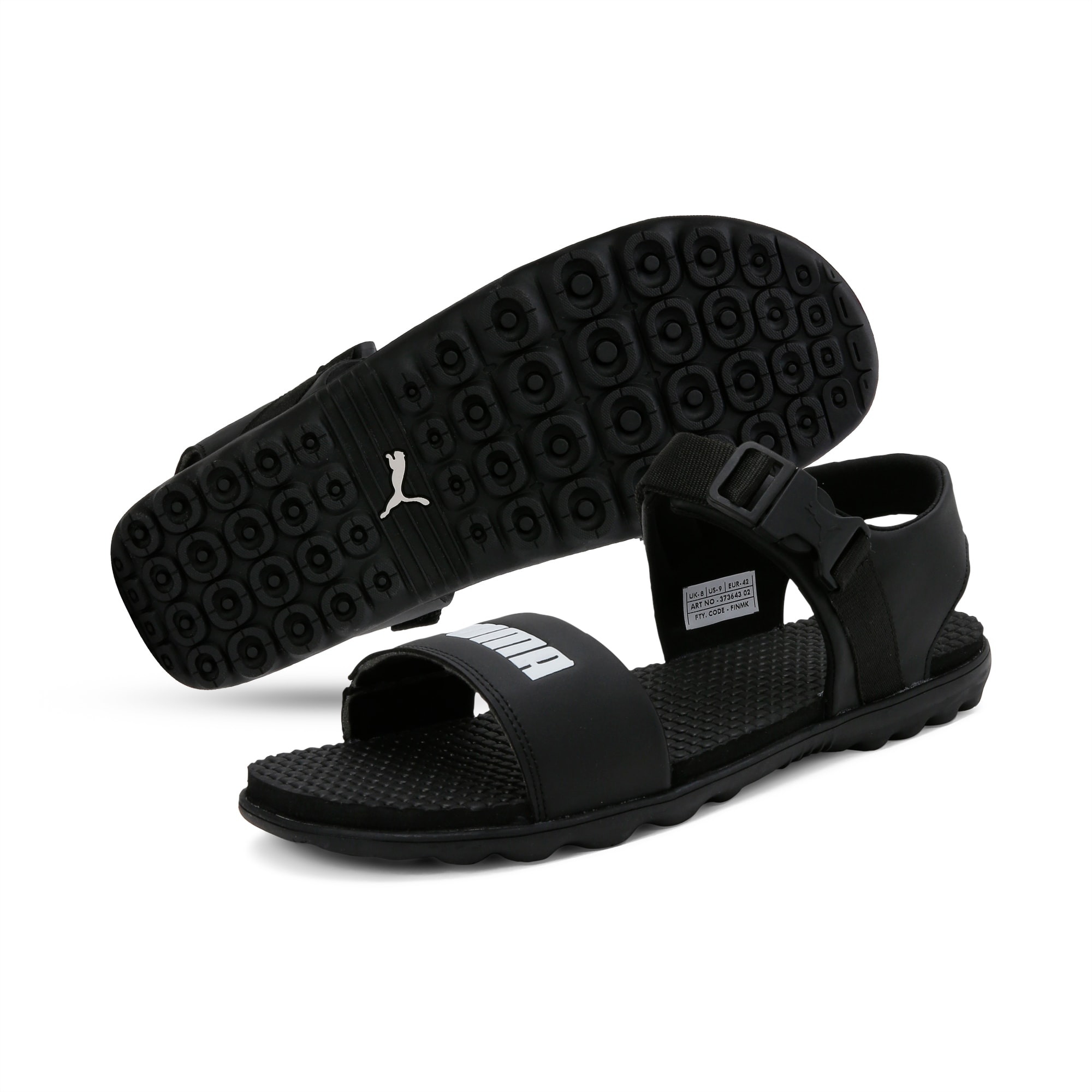 Sandals | Puma Black-Puma White
