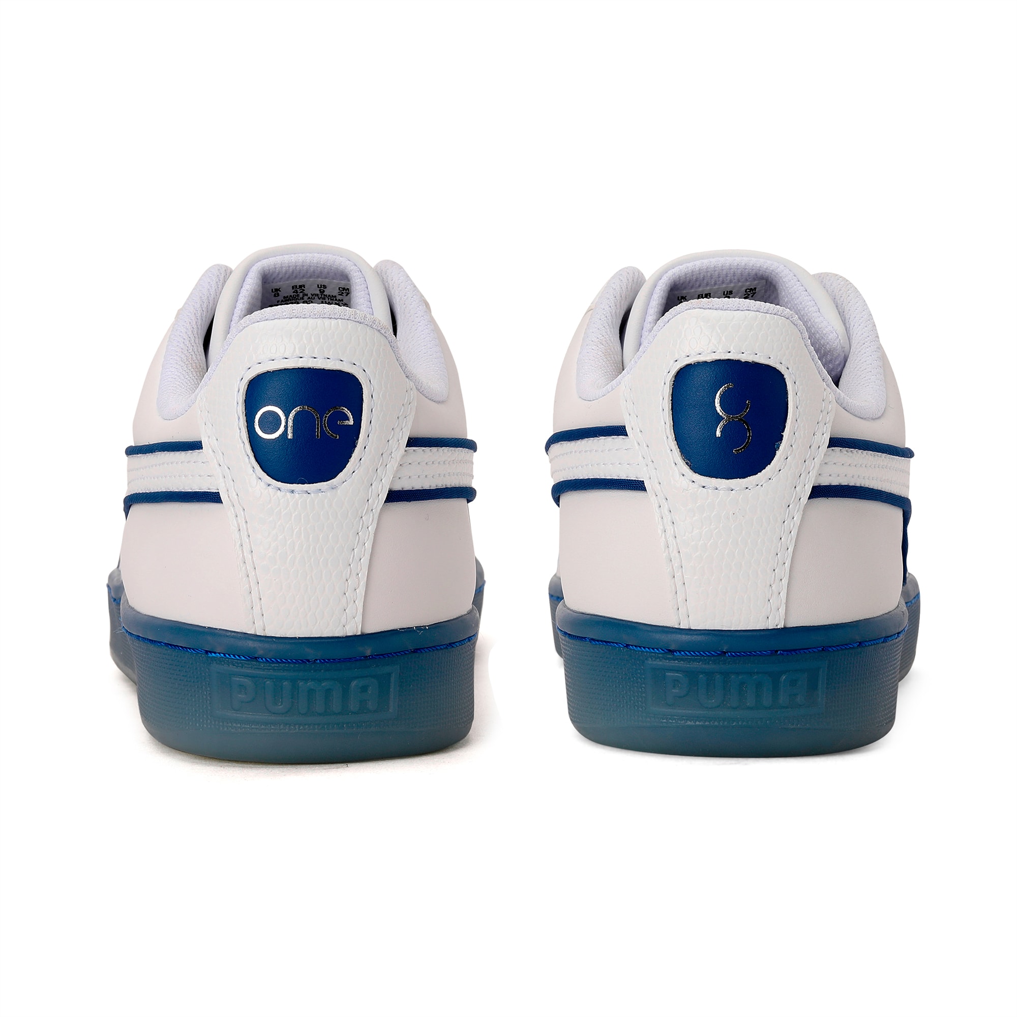 puma basket one 8 white