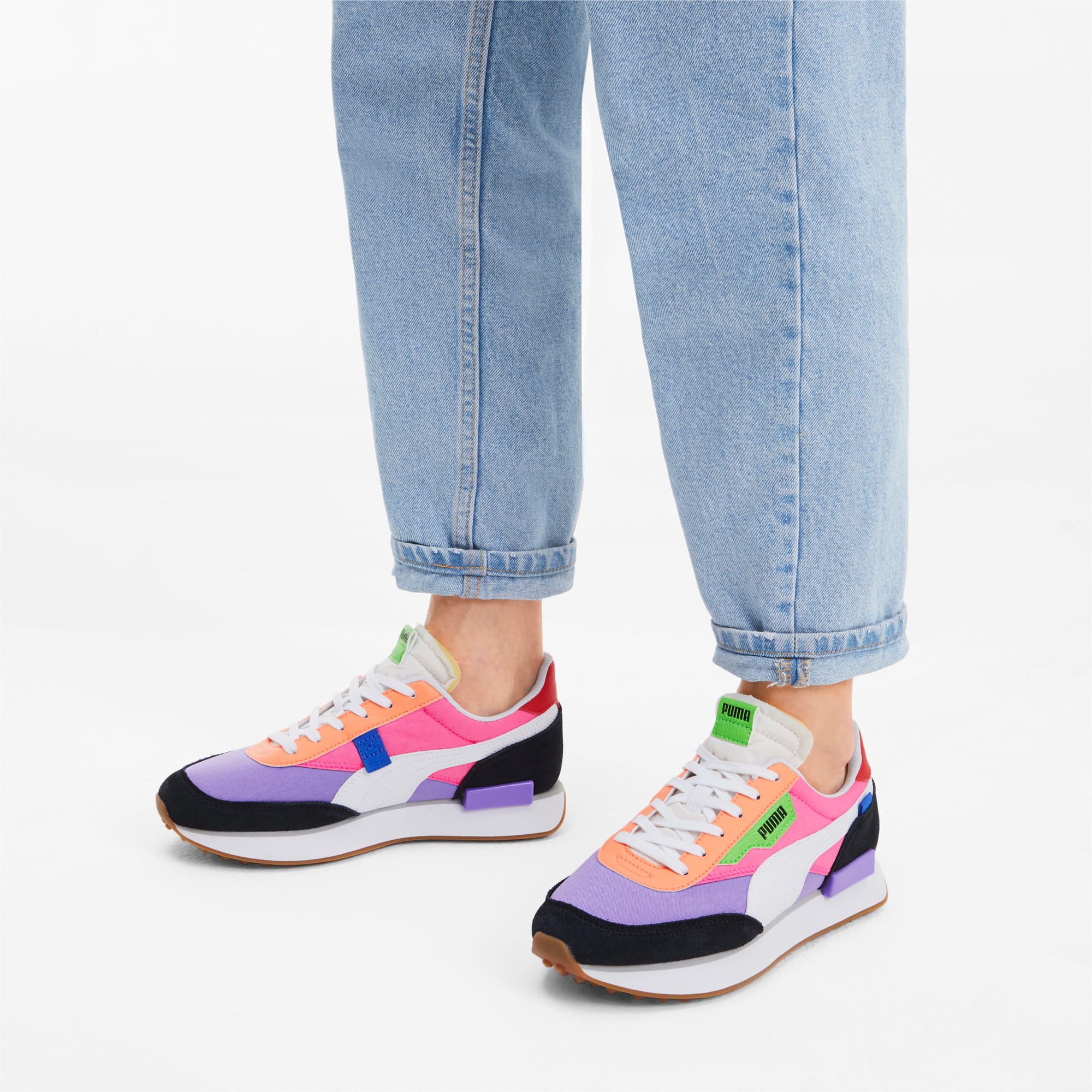 women's puma future rider play on casual shoes