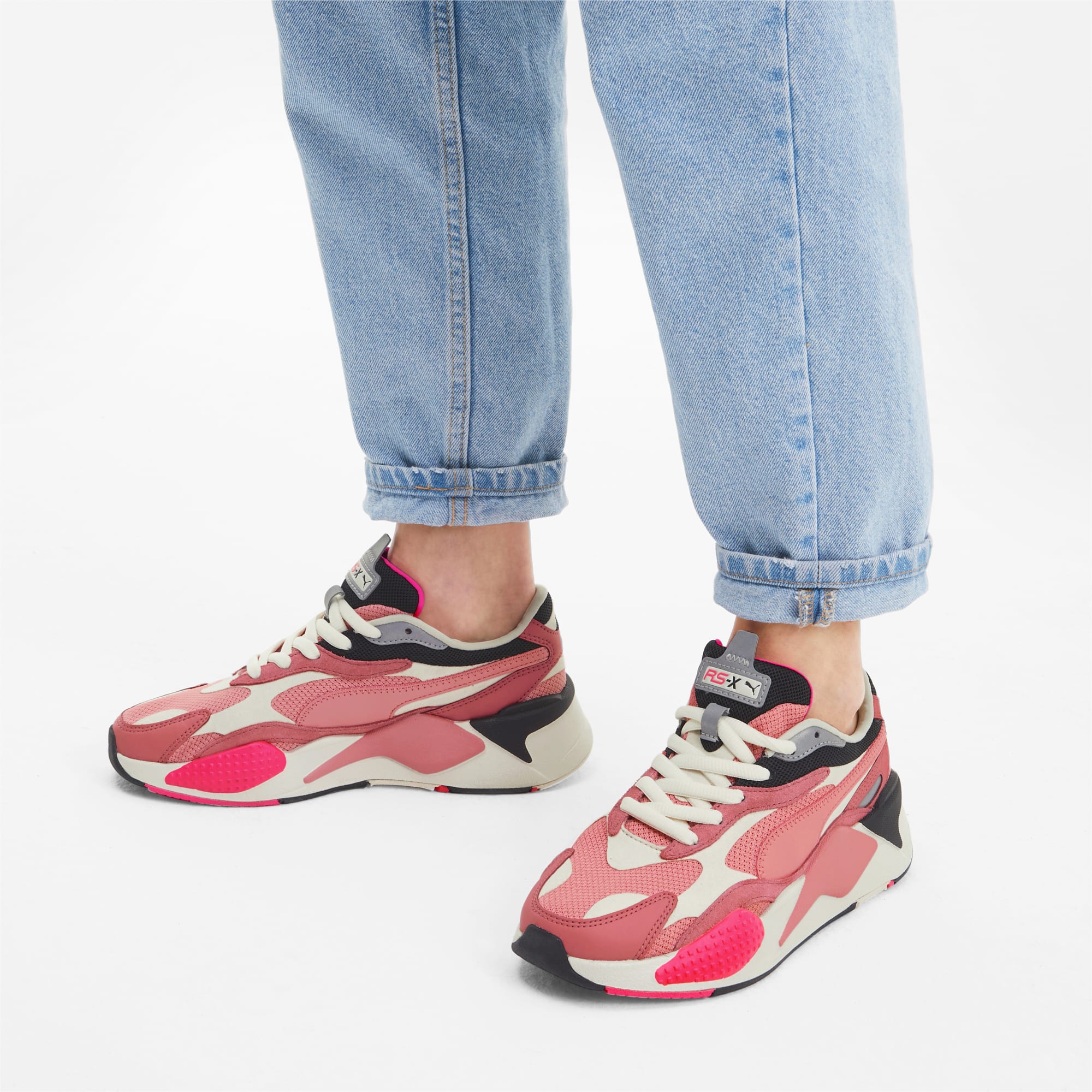 puma rsx 3 puzzle rosa