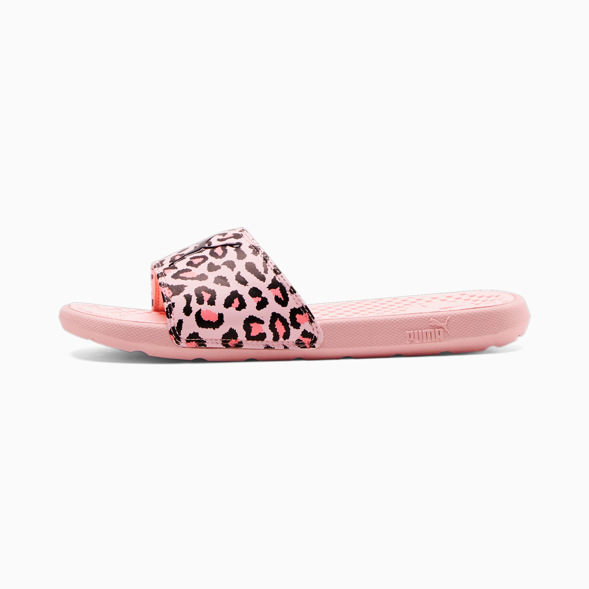 Puma hot sale leopard slides