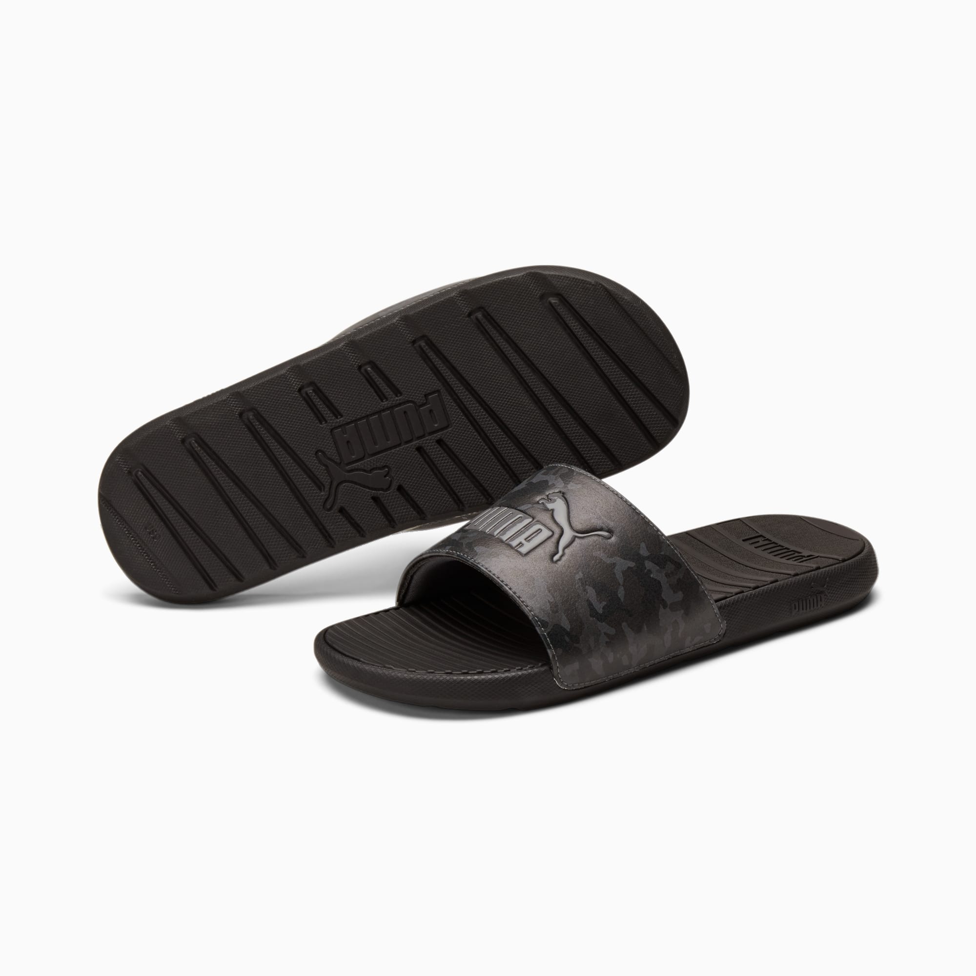 Cool Cat Camo Men's Slides