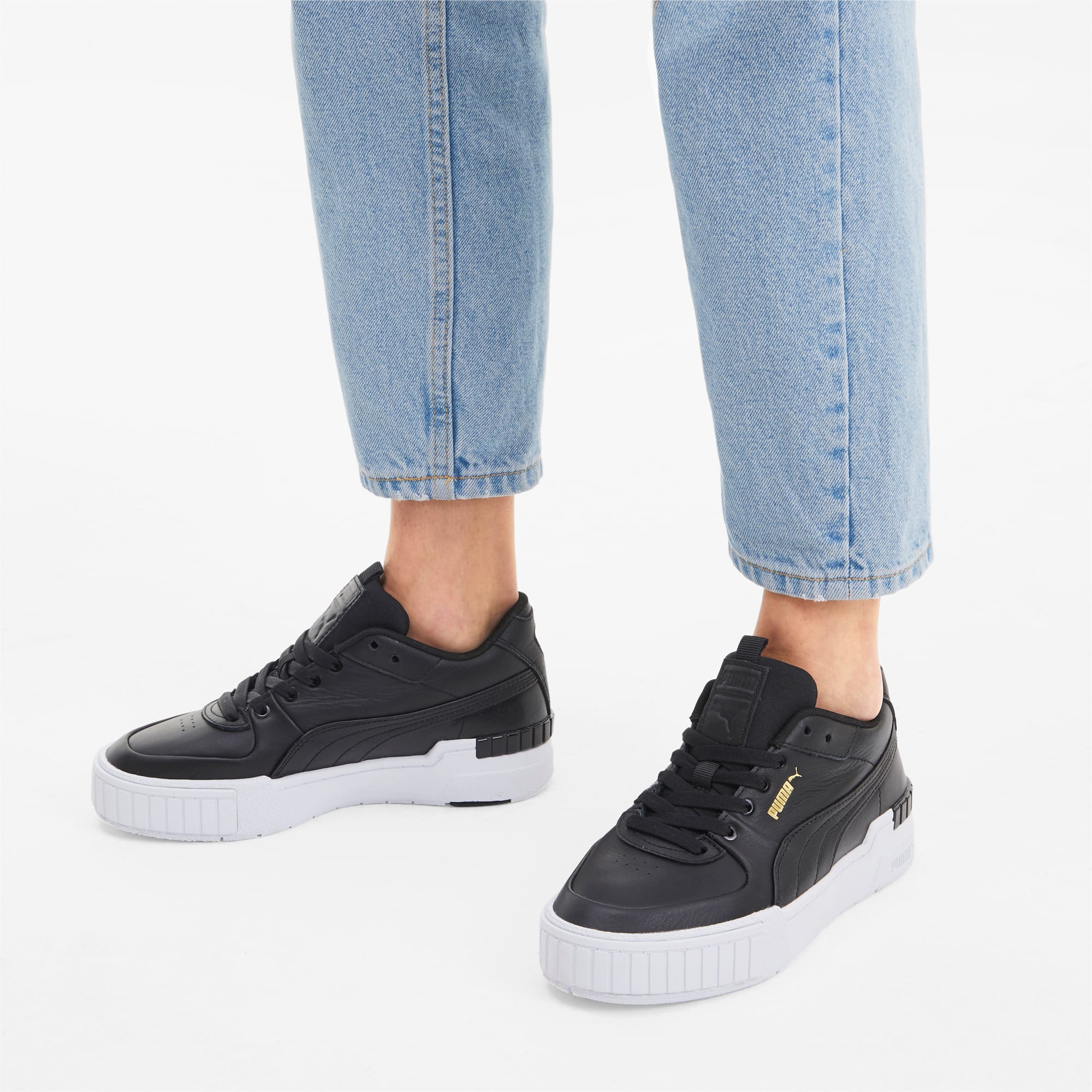 puma cali white sport