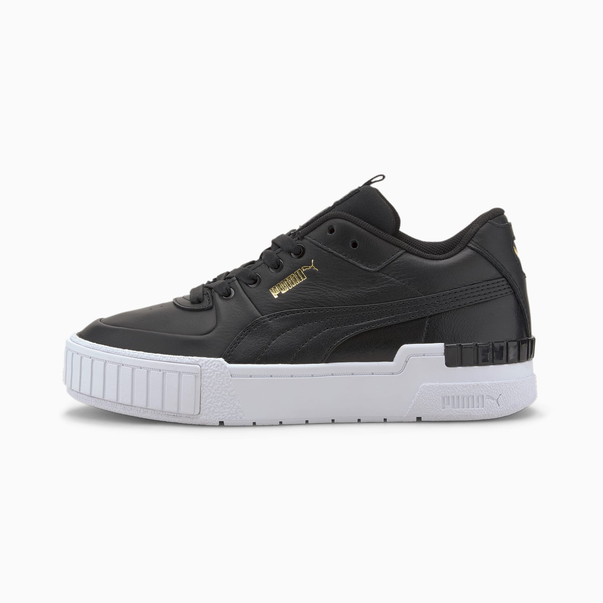puma cali white platform