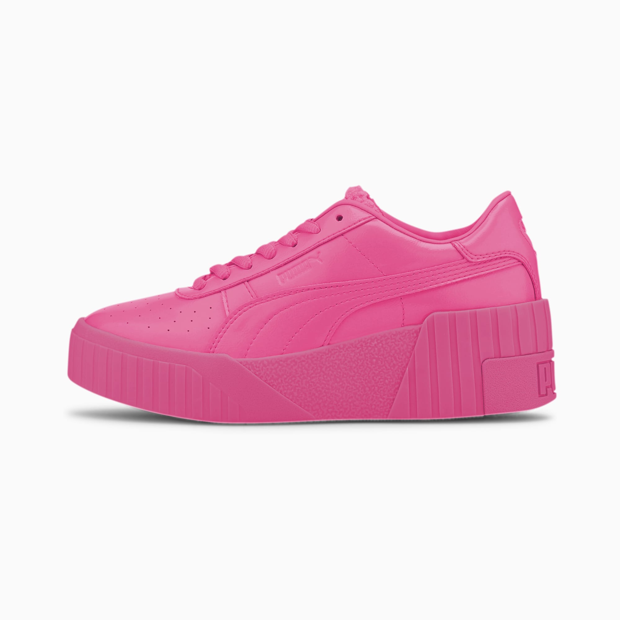 pink wedge trainers