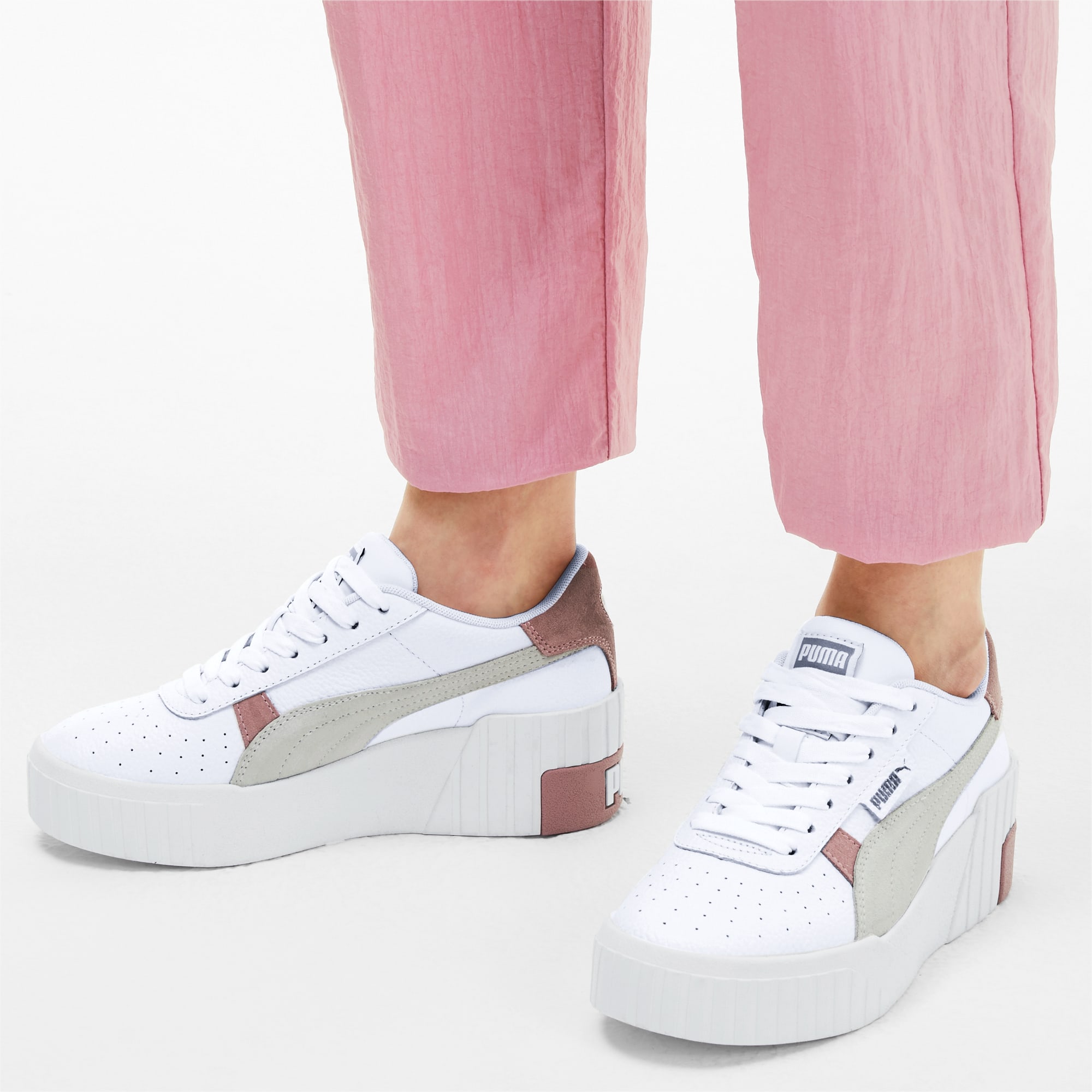 Puma wedge sneakers womens clearance