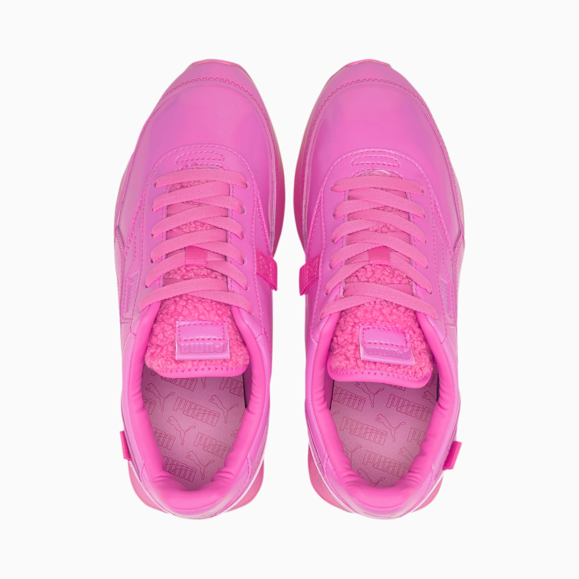 bright pink pumas