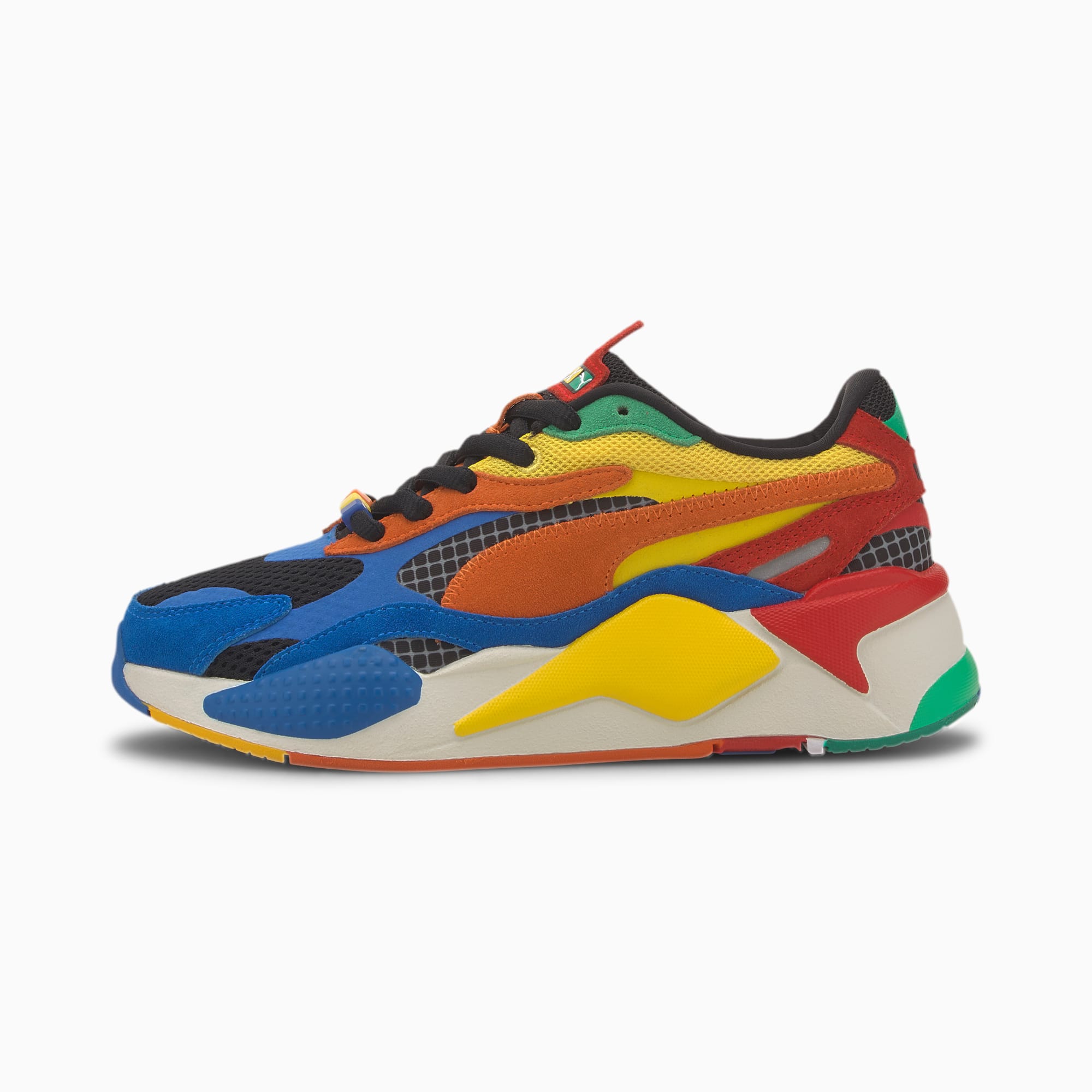 Salto Con fecha de puño Zapatillas PUMA x RUBIK'S RS-X³ Youth | red | PUMA