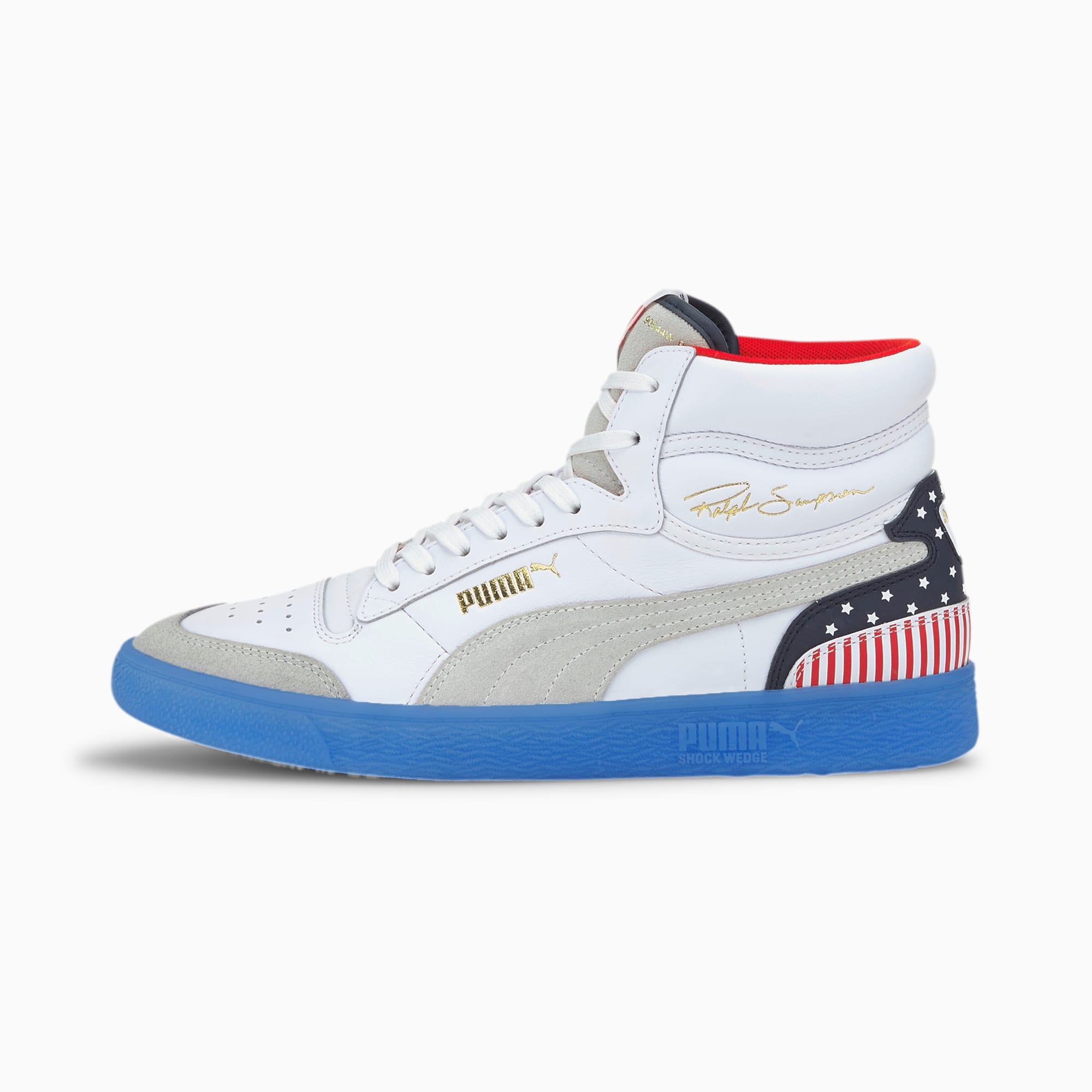 Ralph Sampson Mid 4th Of July Sneakers Puma Us