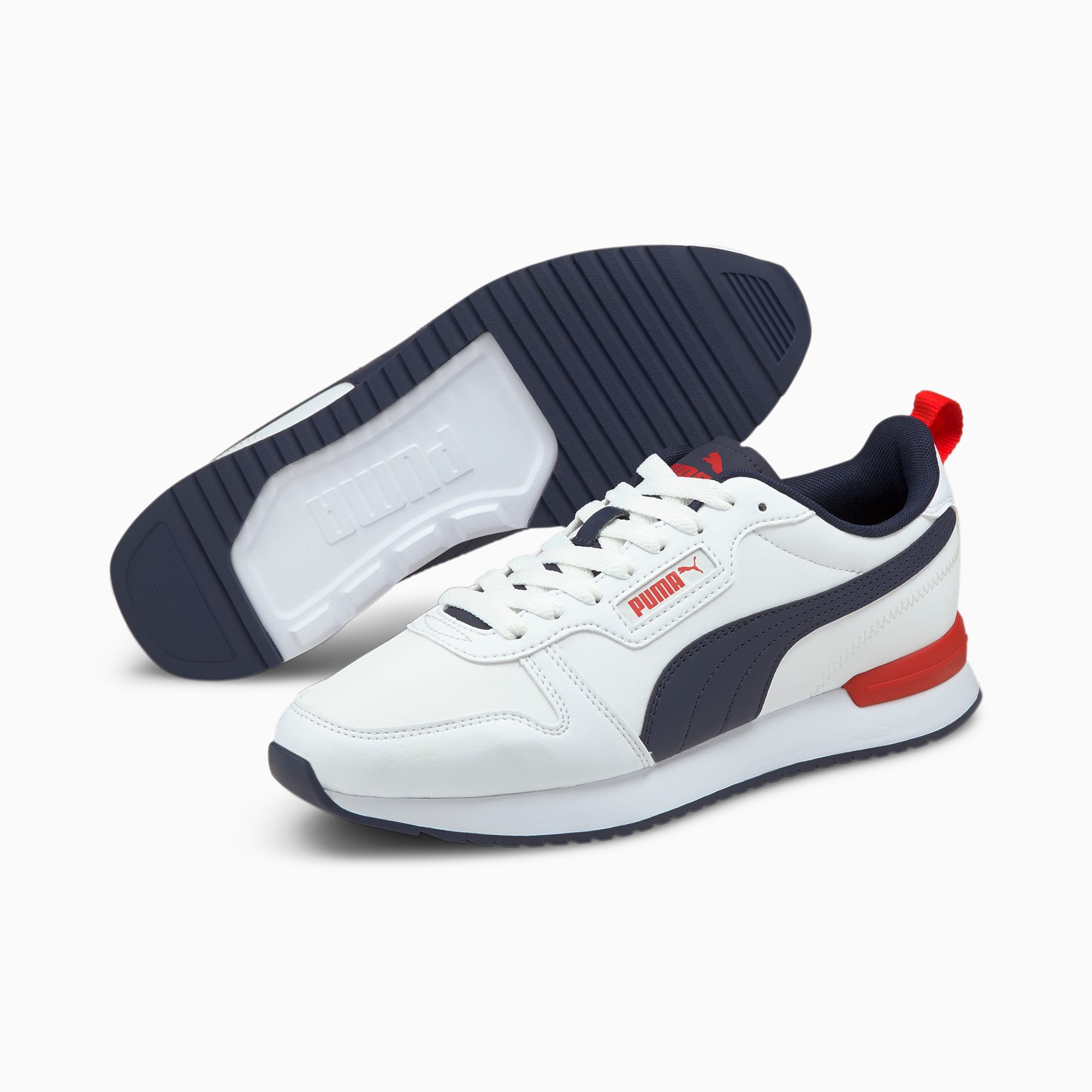 Basket R78, Puma White-Peacoat, large