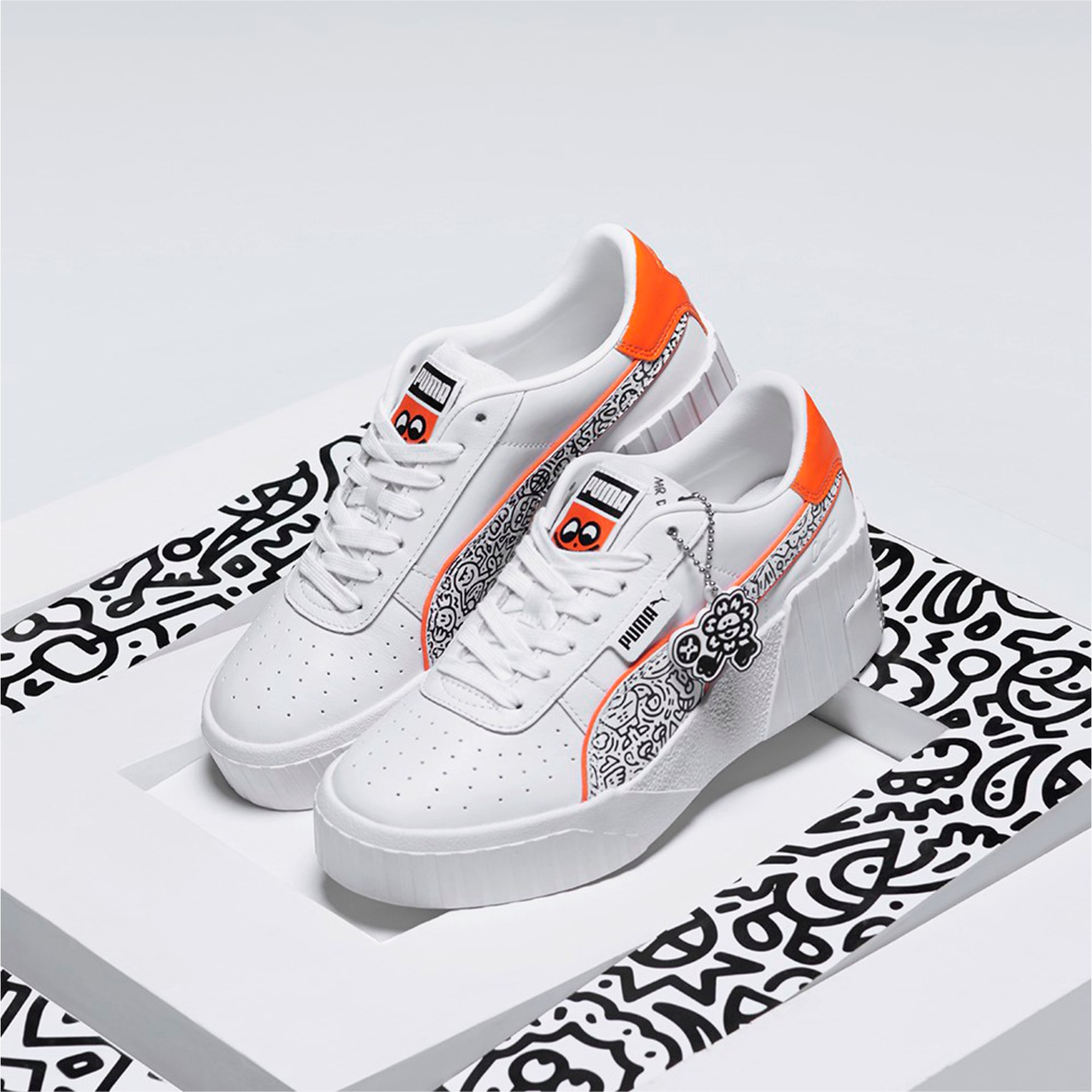 Puma x mr doodle cali wedge