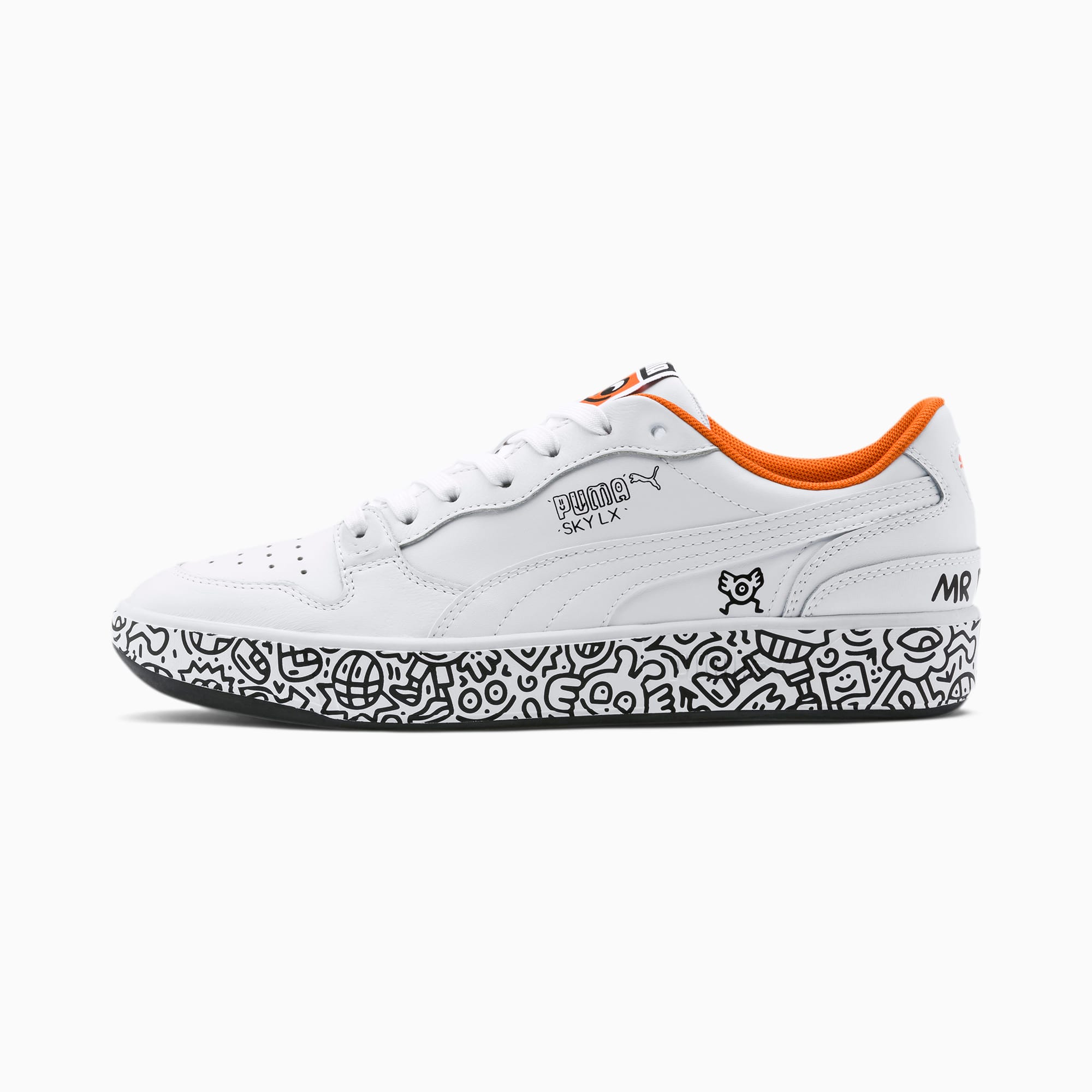 Puma公式 Mr Doodle スカイ Lx ロウ スニーカー 男女兼用 Puma White Puma Black プーマ メンズ スニーカー プーマ