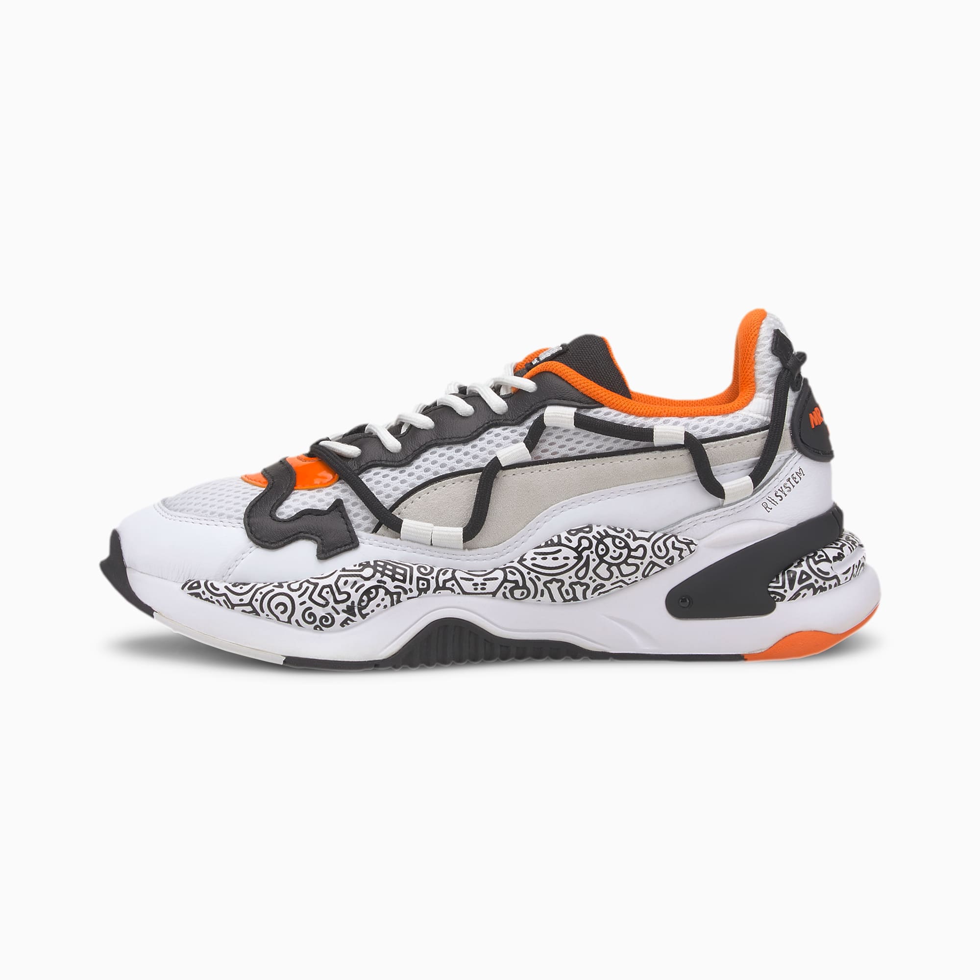 Scarpe da ginnastica PUMA x MR DOODLE RS-2K | Puma White-Black-Dragon Fire  | PUMA Shoes | PUMA Italia