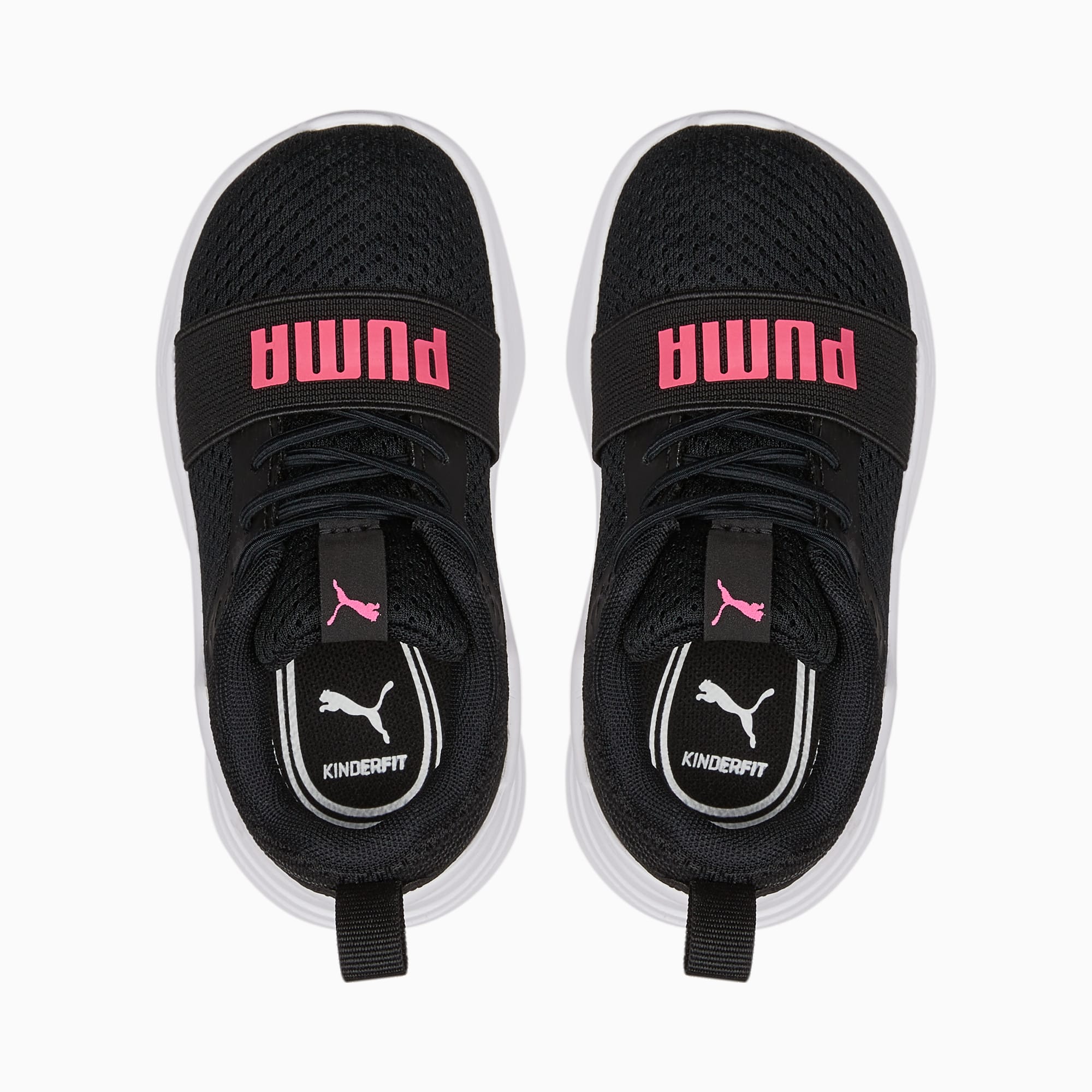 Zapatillas negras para niño Puma Wired Run Jr online en MEGACALZADO